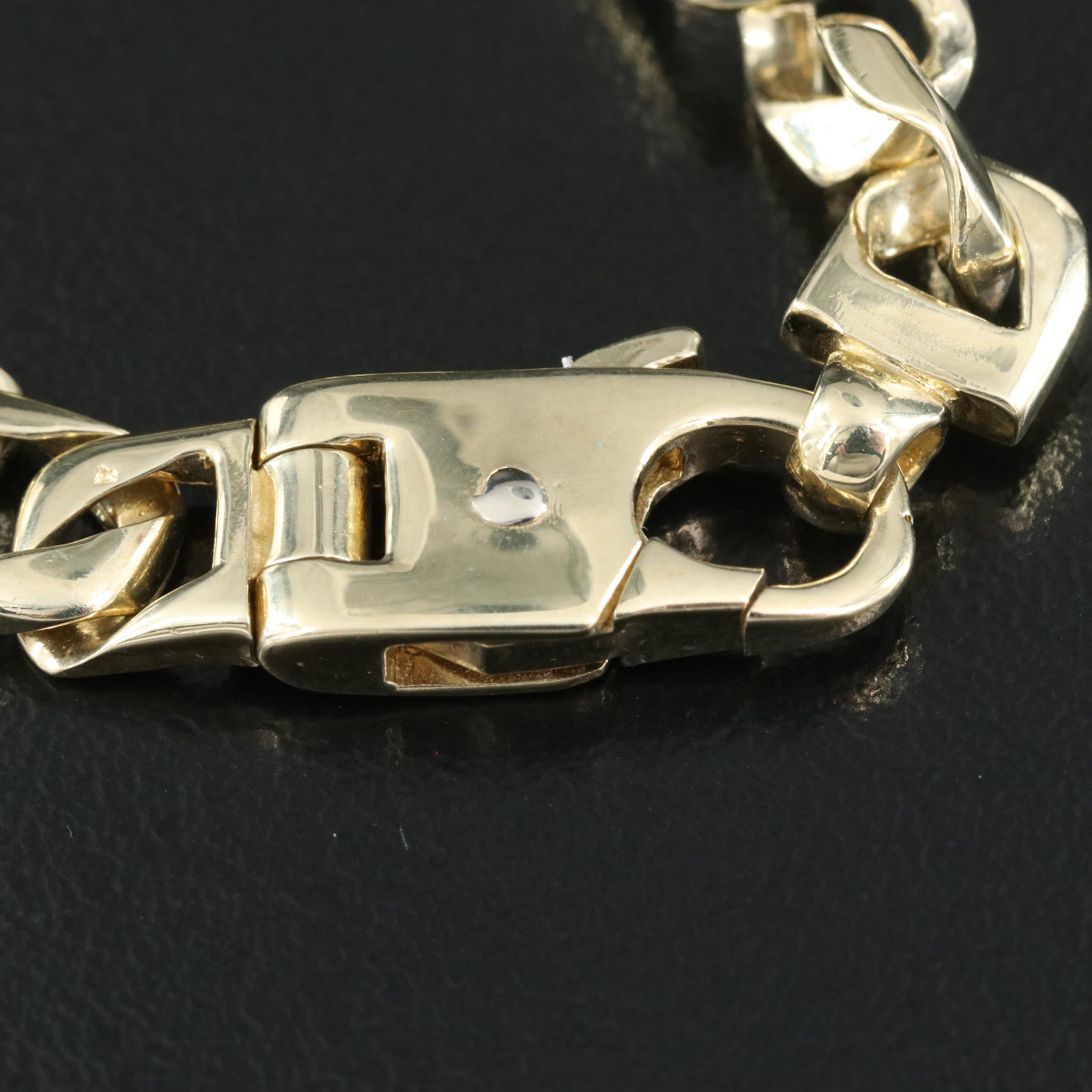 10K 0.47 CTW Diamond Station Bracelet