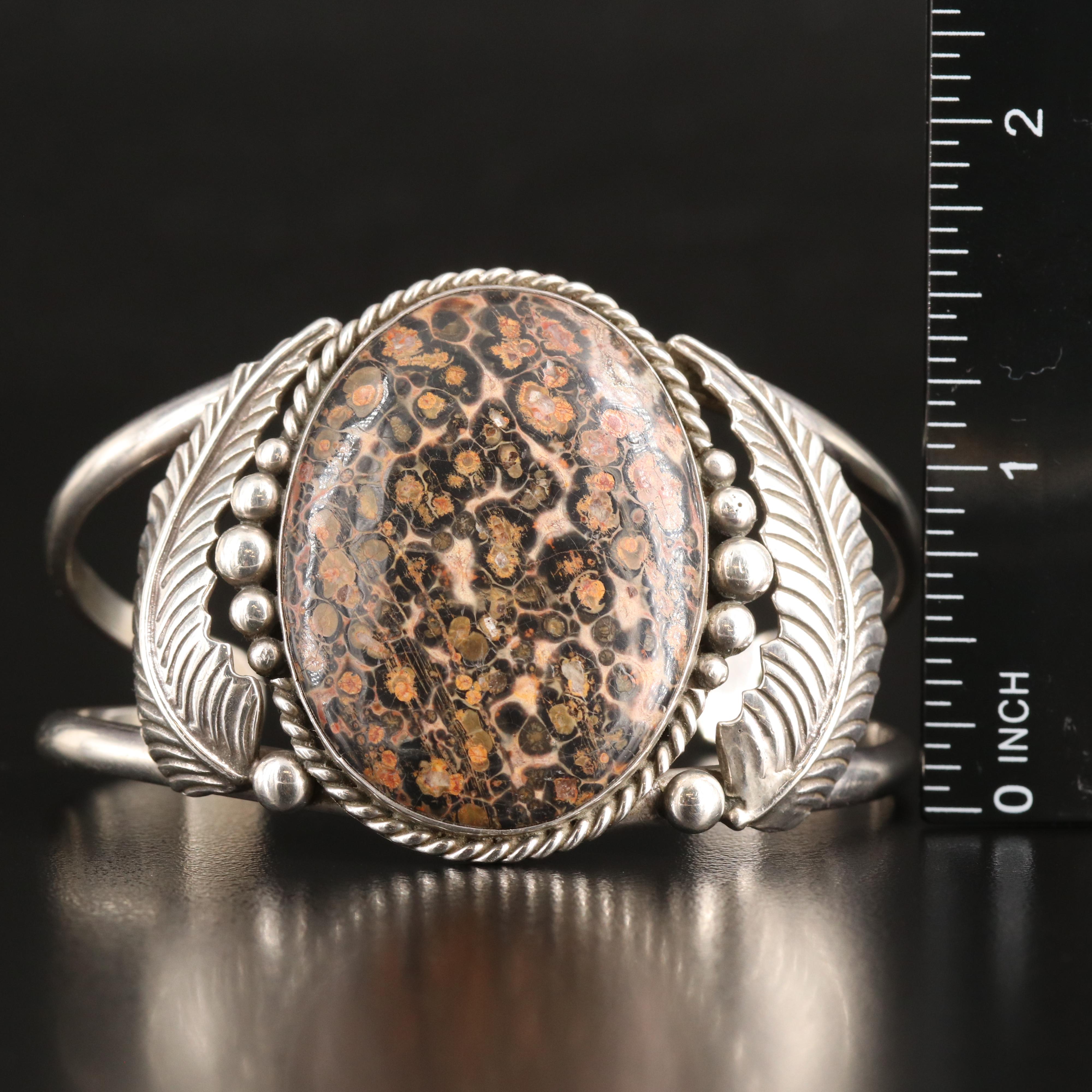 Signed Southwestern H. McCabe Jasper Cuff