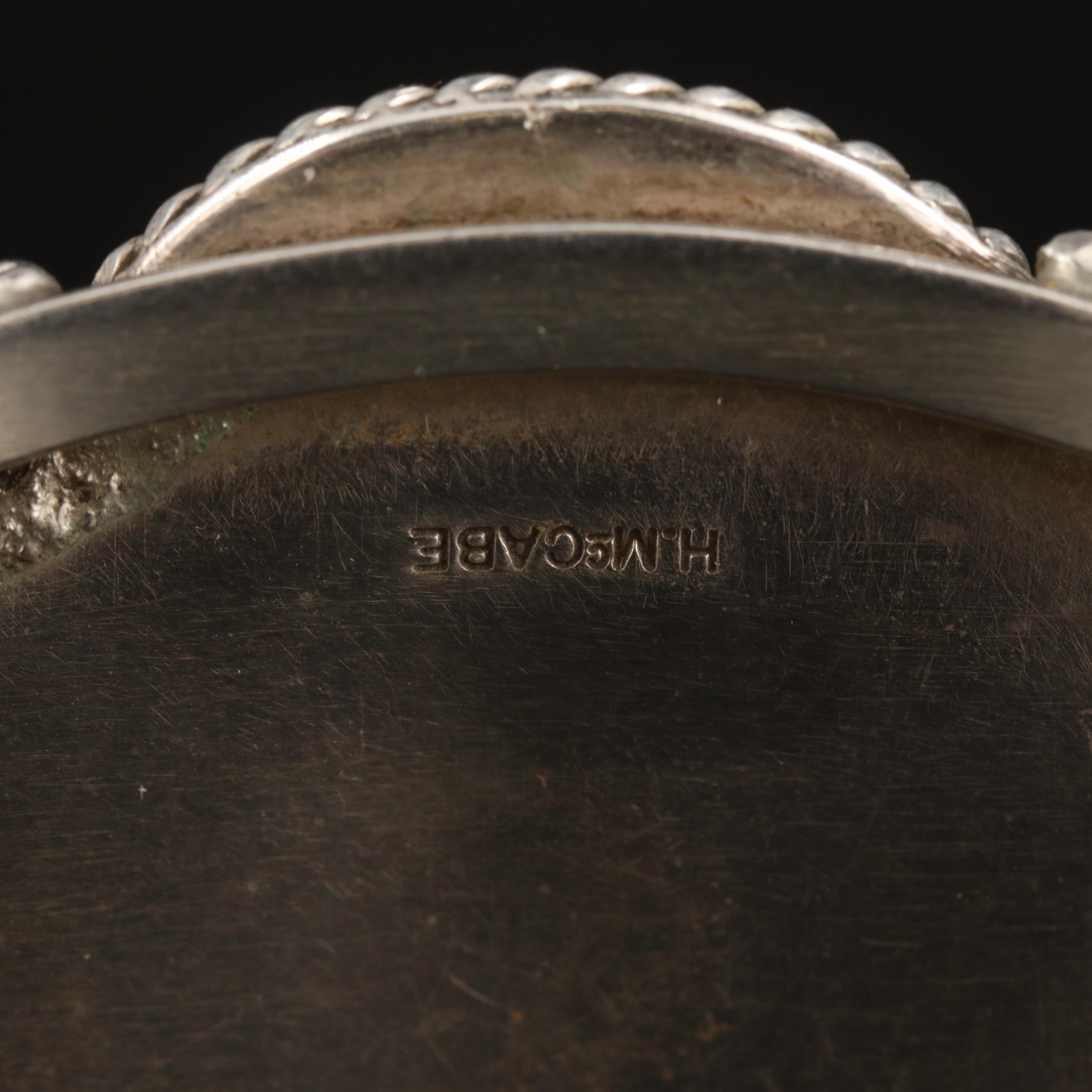 Signed Southwestern H. McCabe Jasper Cuff