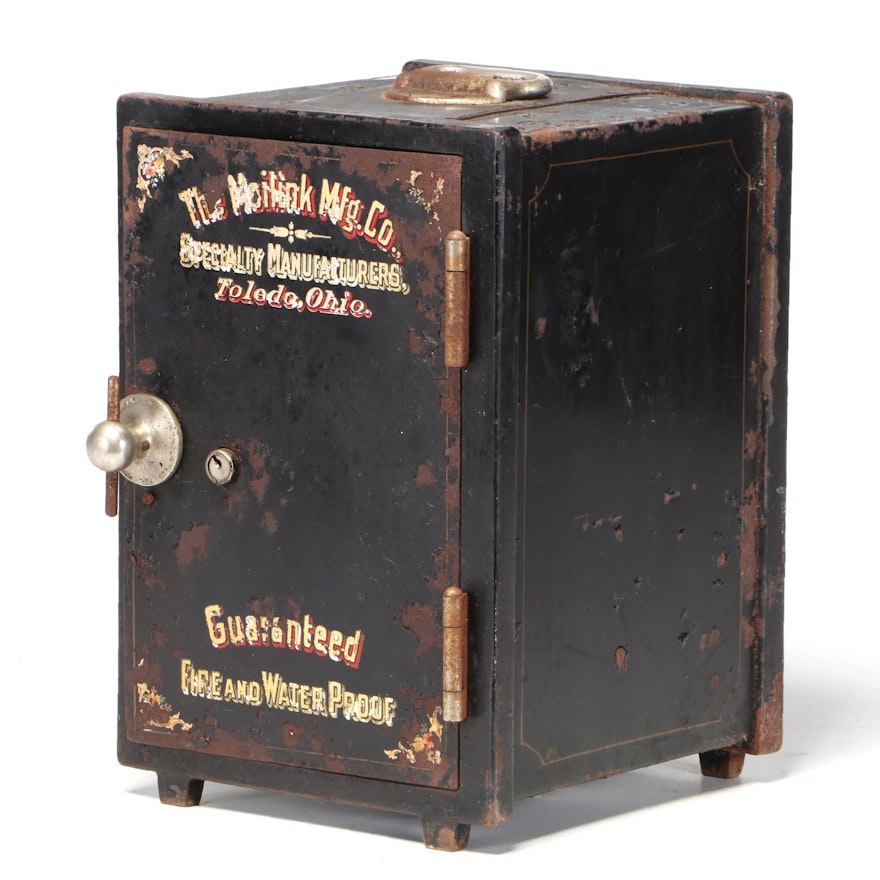 Meilink Mfg. Table Top Safe, Early 20th Century