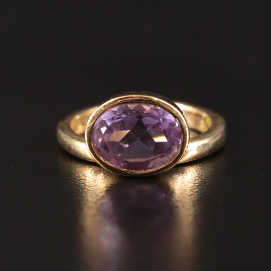 Sterling Amethyst Ring