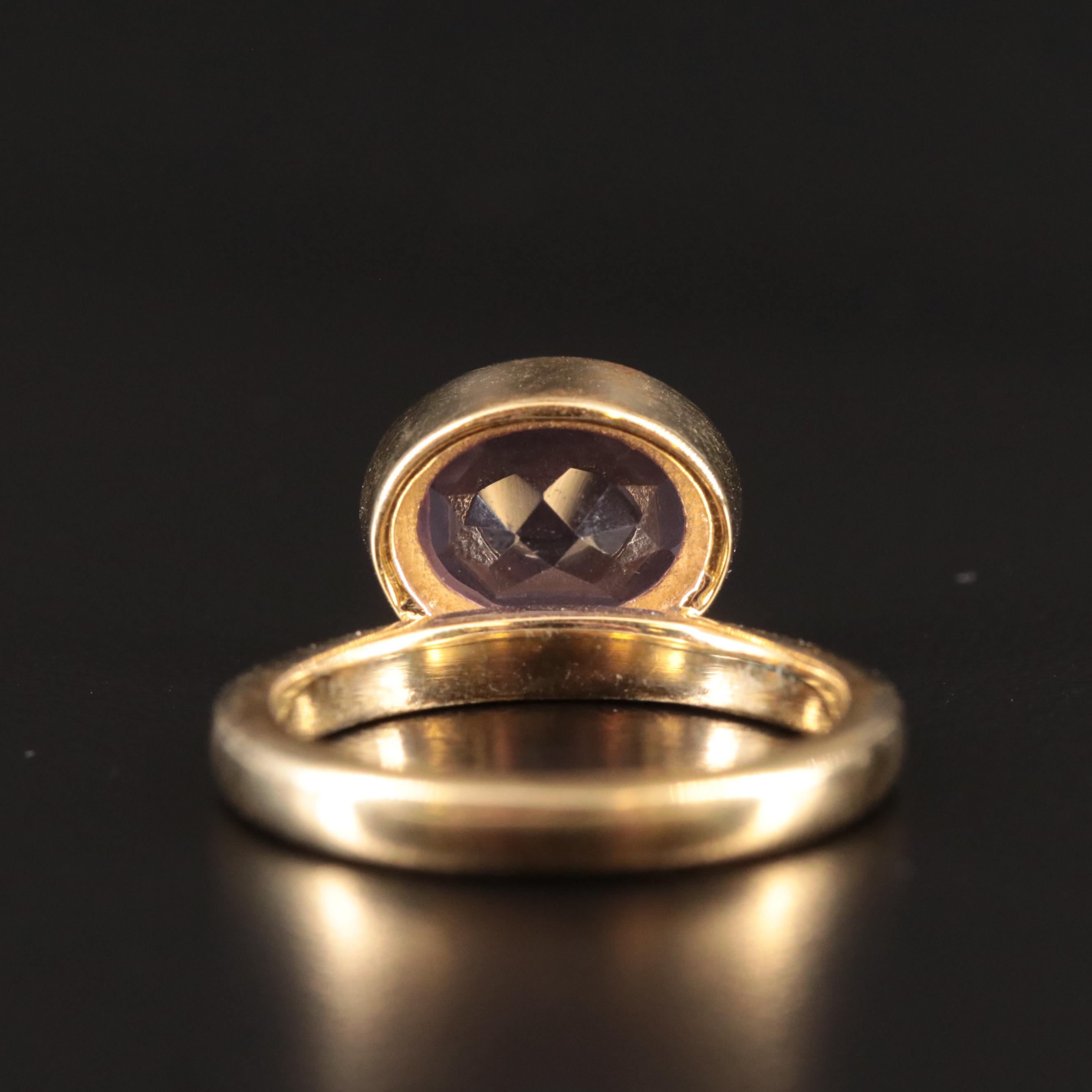 Sterling Amethyst Ring