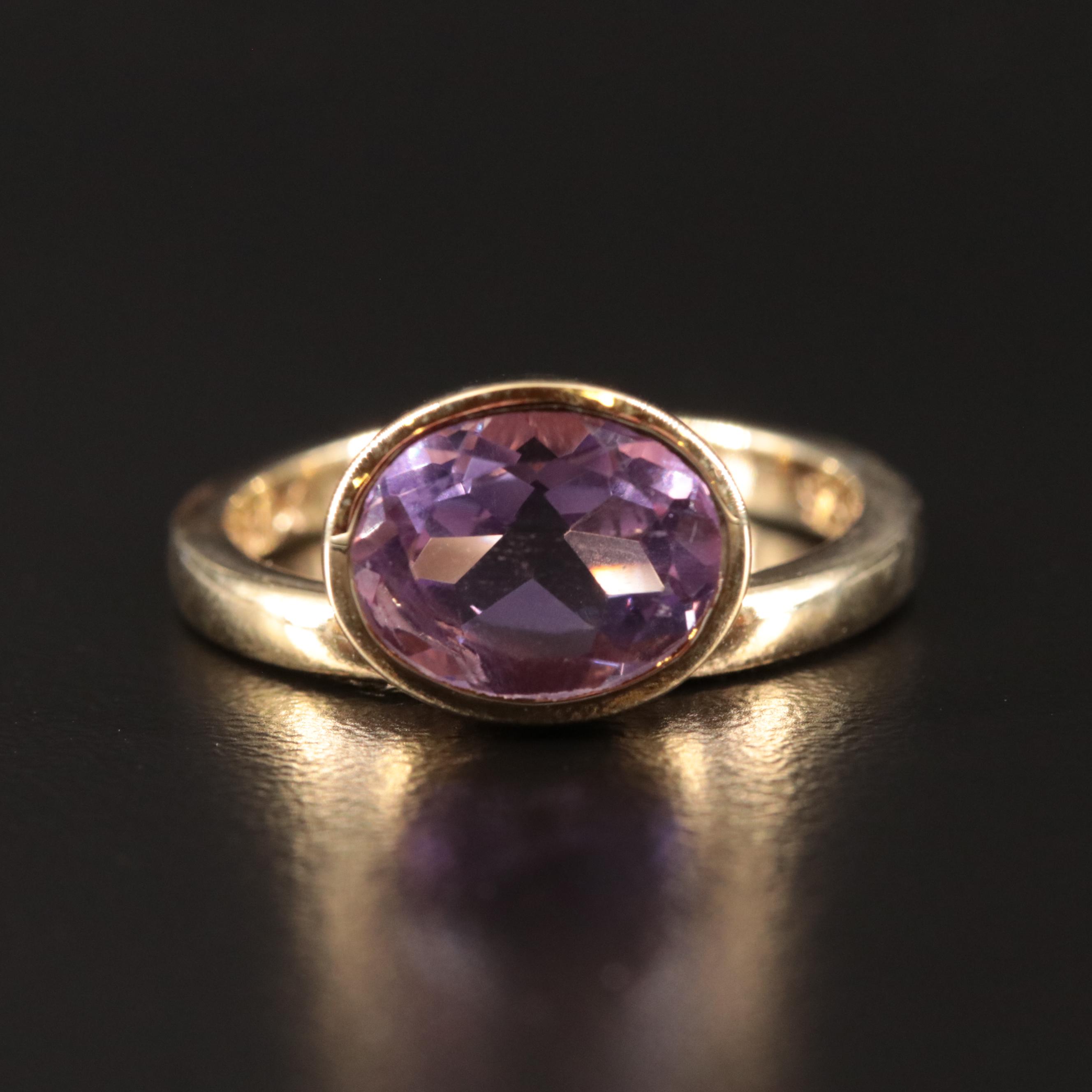 Sterling Amethyst Ring