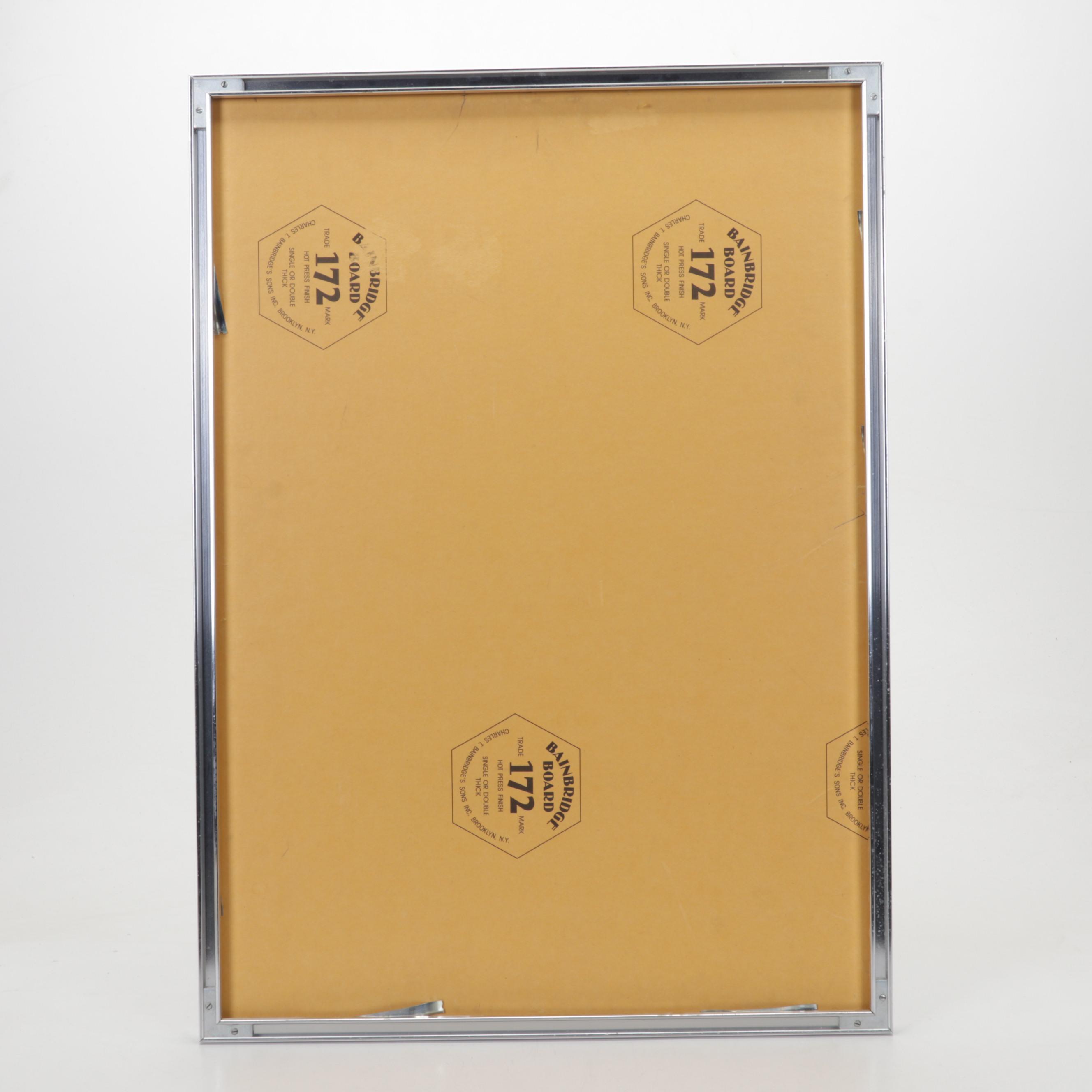 John Mascheroni for Stanley Furniture Company Lithograph "Vision III," 1978