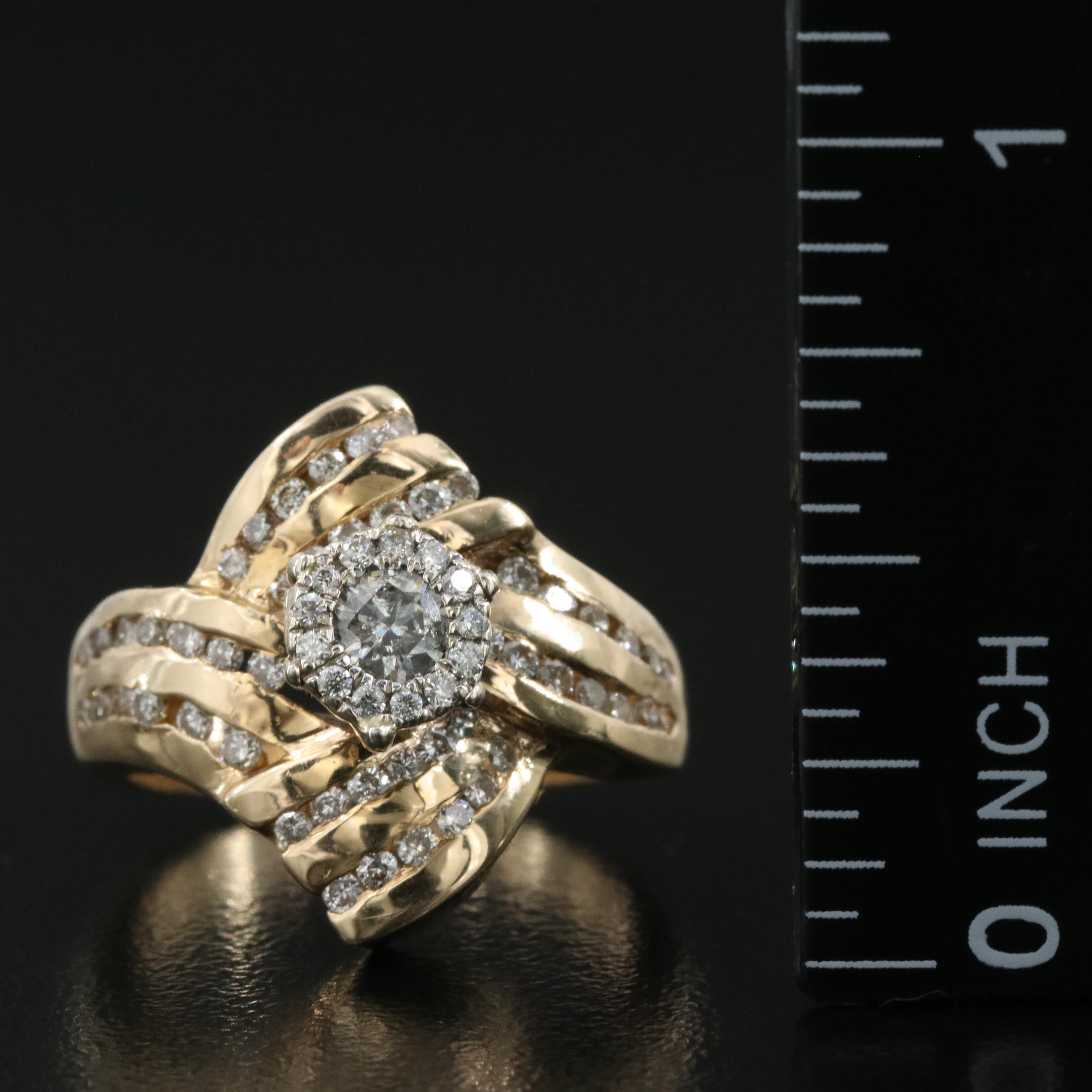 14K 0.79 CTW Diamond Ring