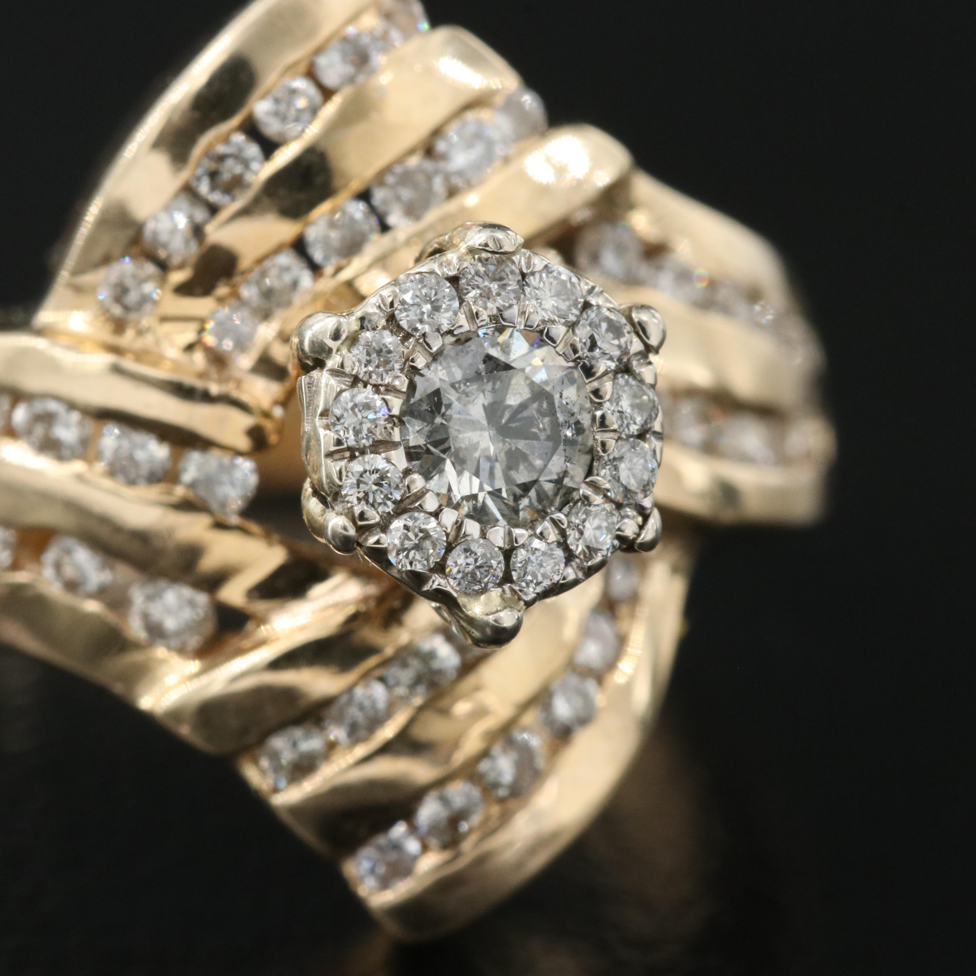 14K 0.79 CTW Diamond Ring