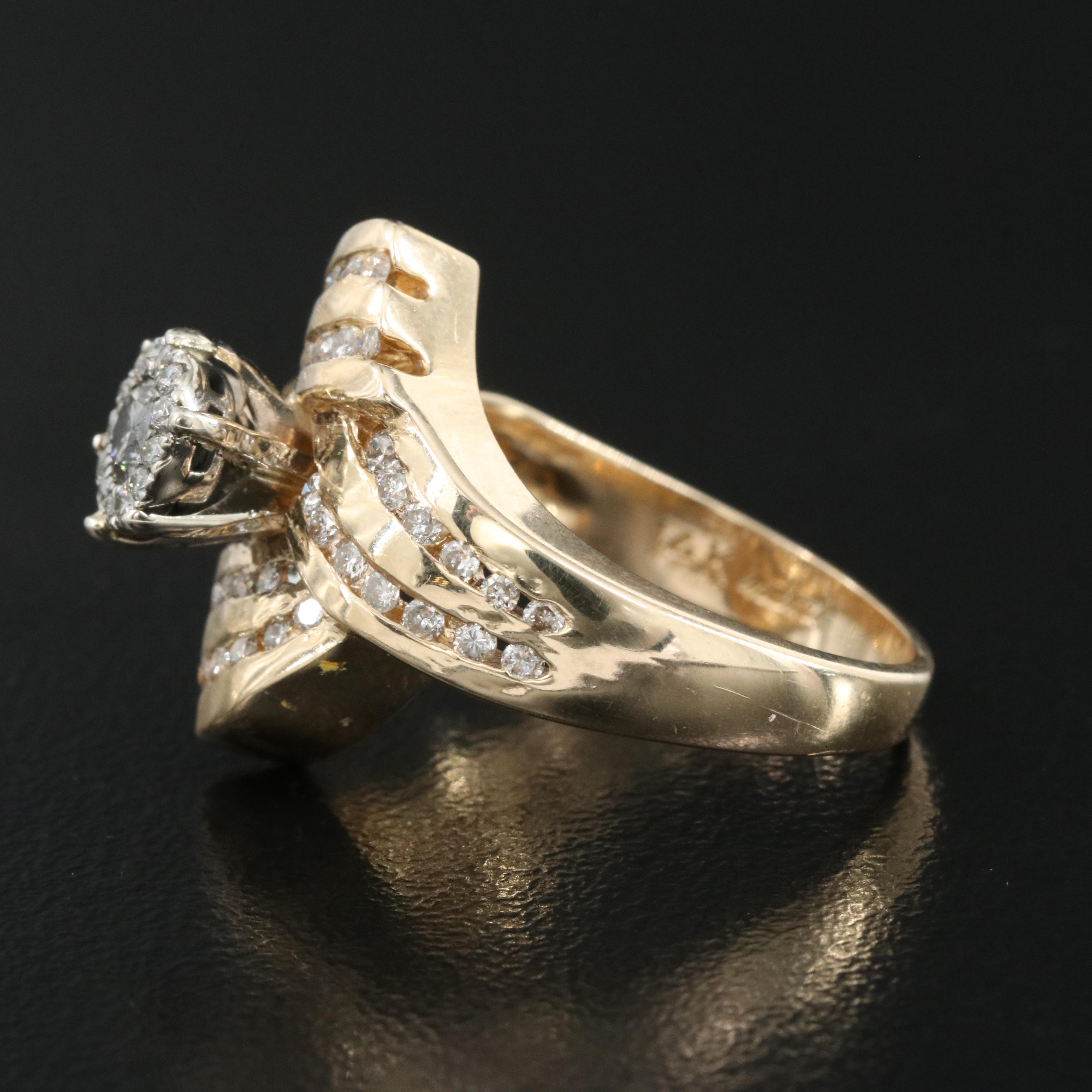 14K 0.79 CTW Diamond Ring