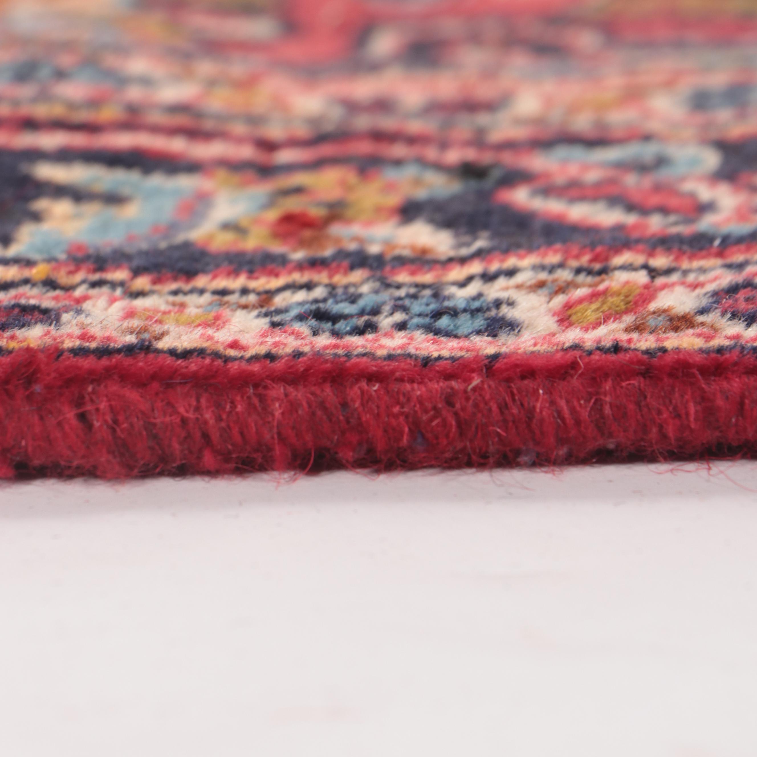 3'2 x 12'10  Persian Kerman Style Carpet Runner Long Rug