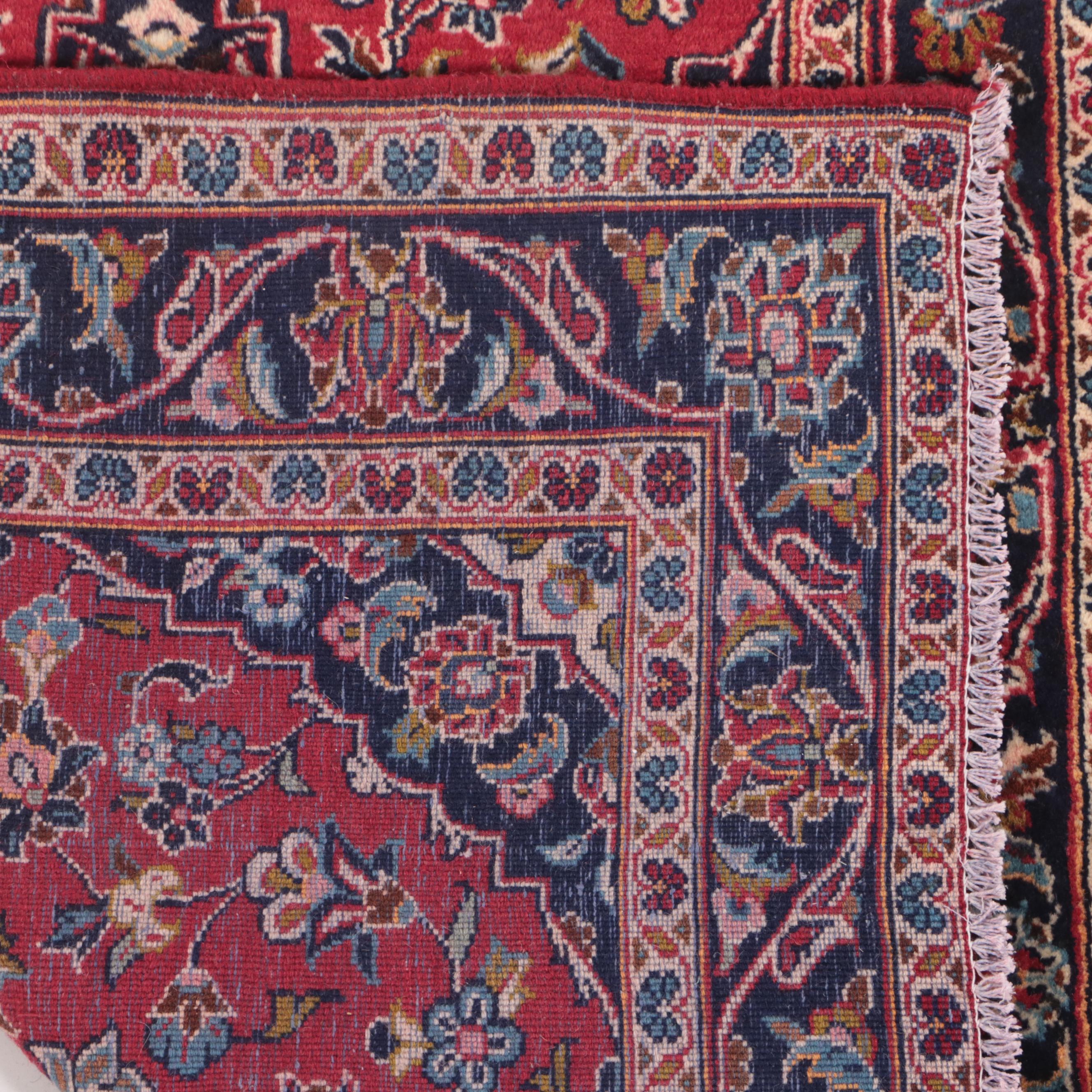 3'2 x 12'10  Persian Kerman Style Carpet Runner Long Rug