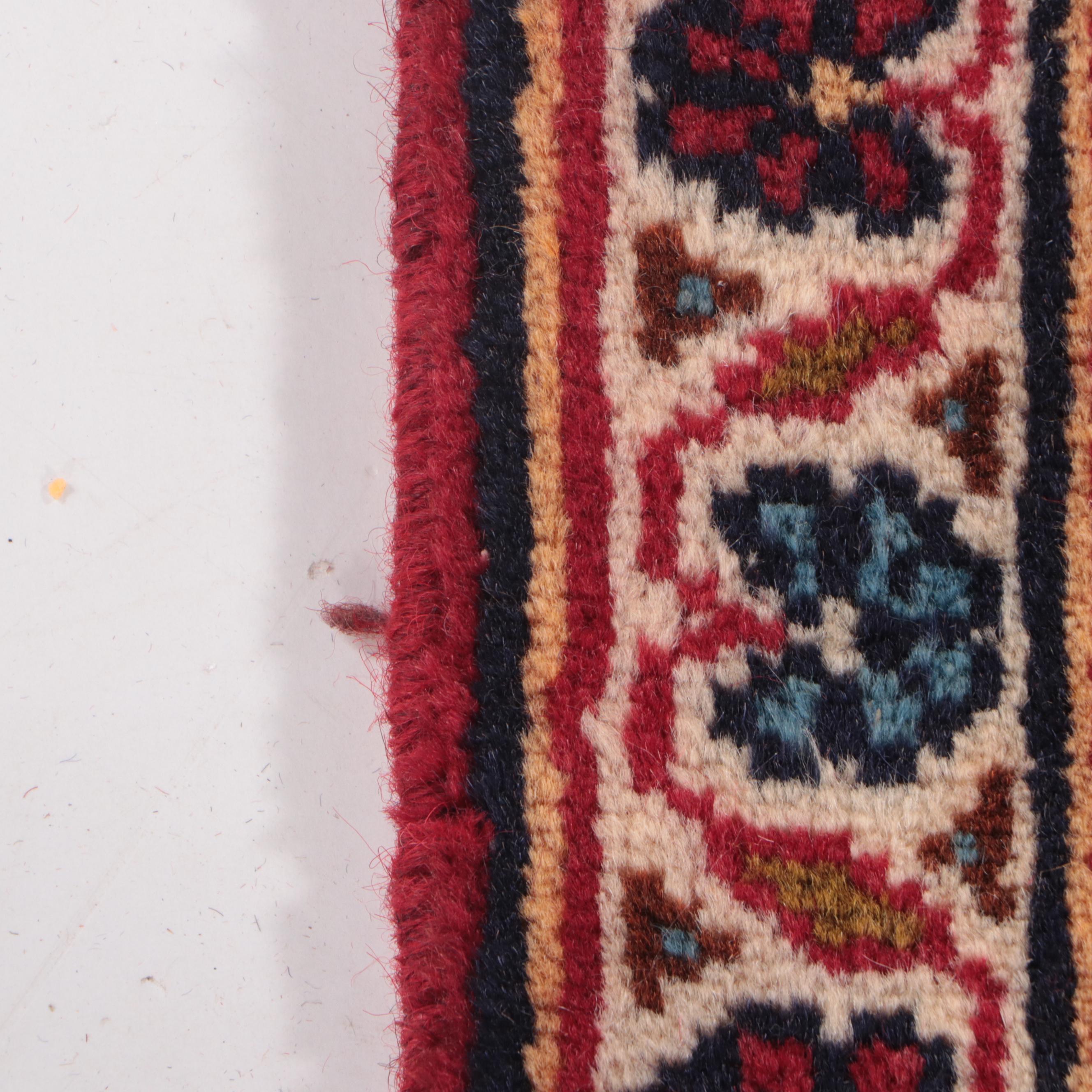 3'2 x 12'10  Persian Kerman Style Carpet Runner Long Rug