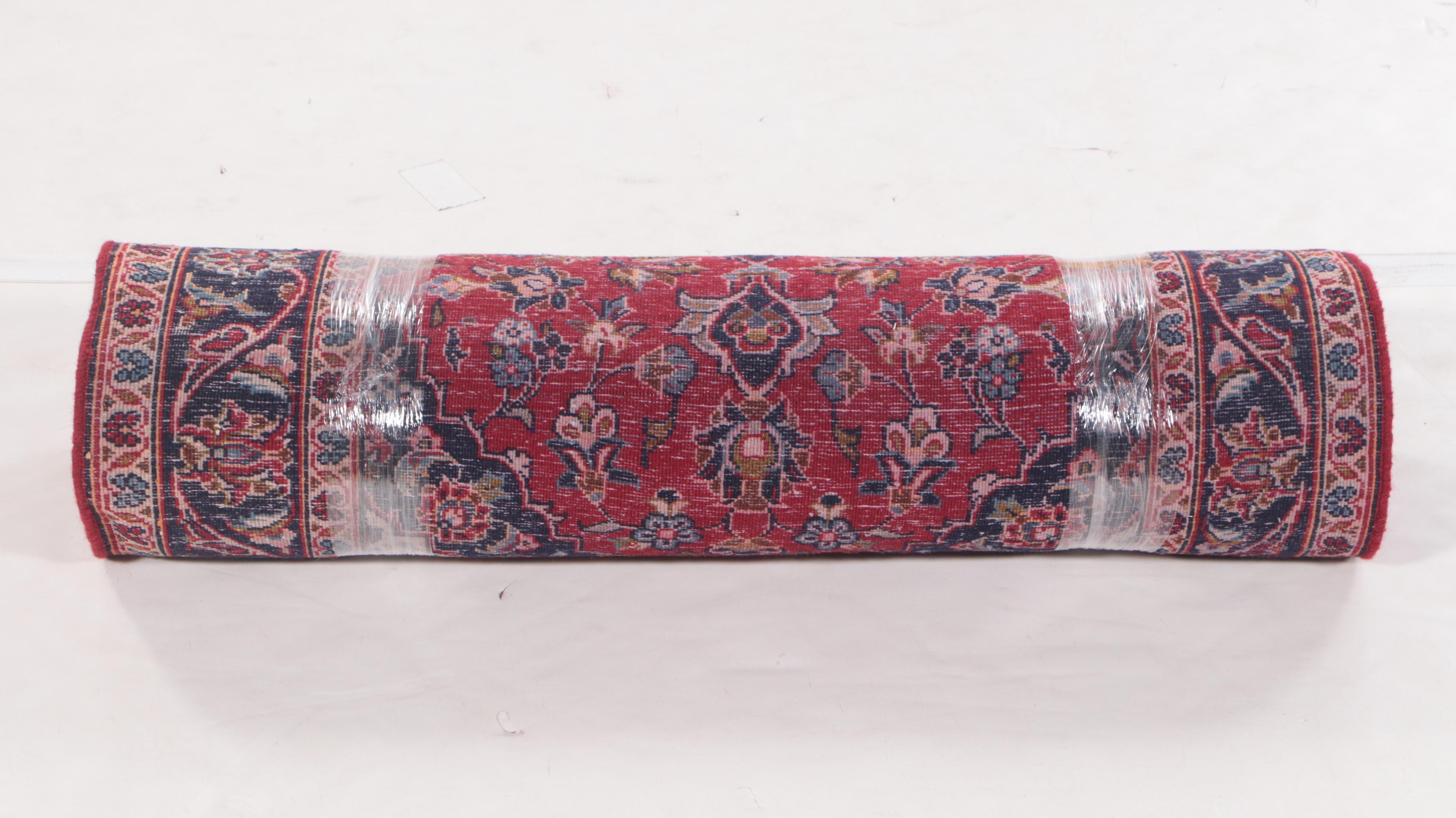3'2 x 12'10  Persian Kerman Style Carpet Runner Long Rug