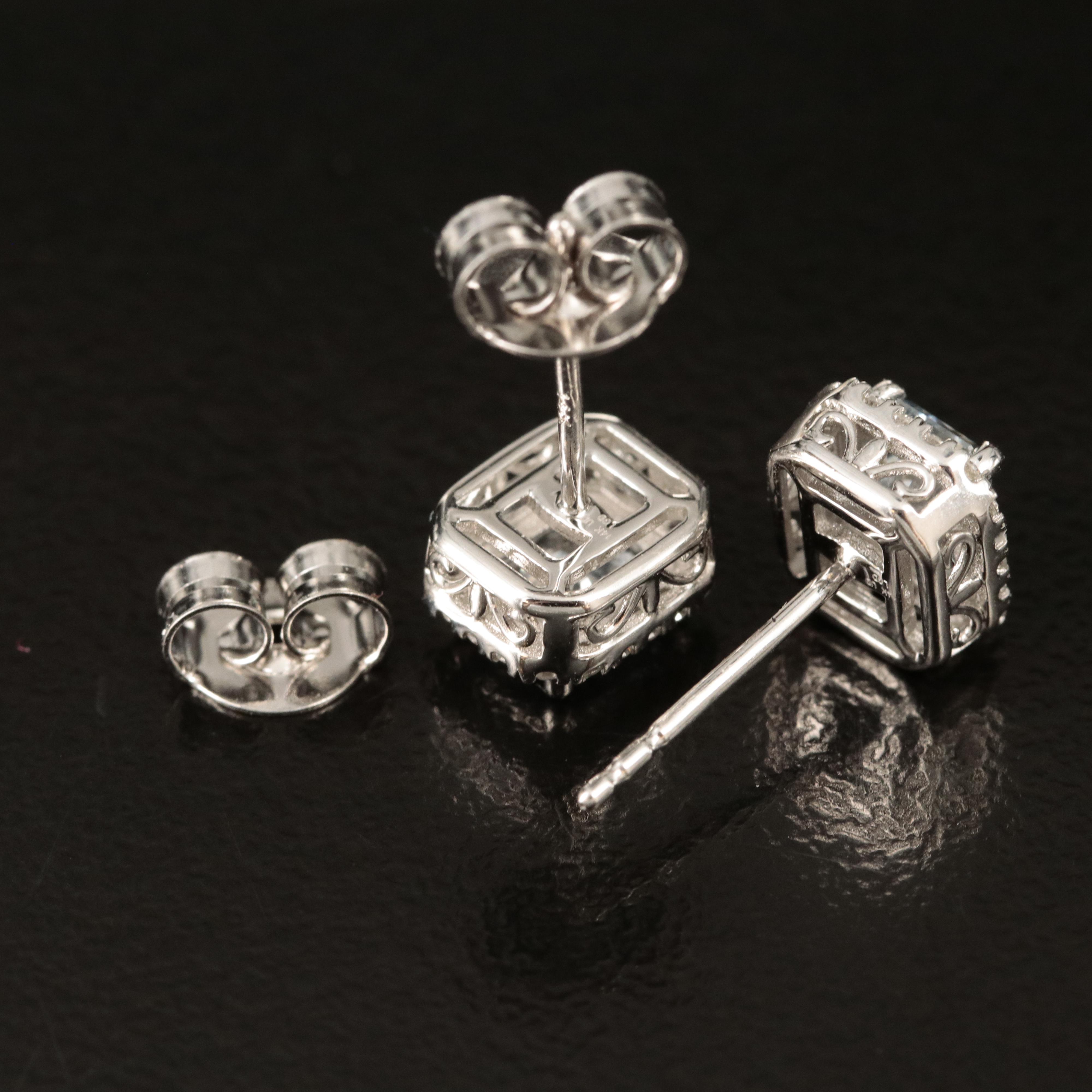 14K 1.14 CTW Lab Grown Diamond Stud Earrings