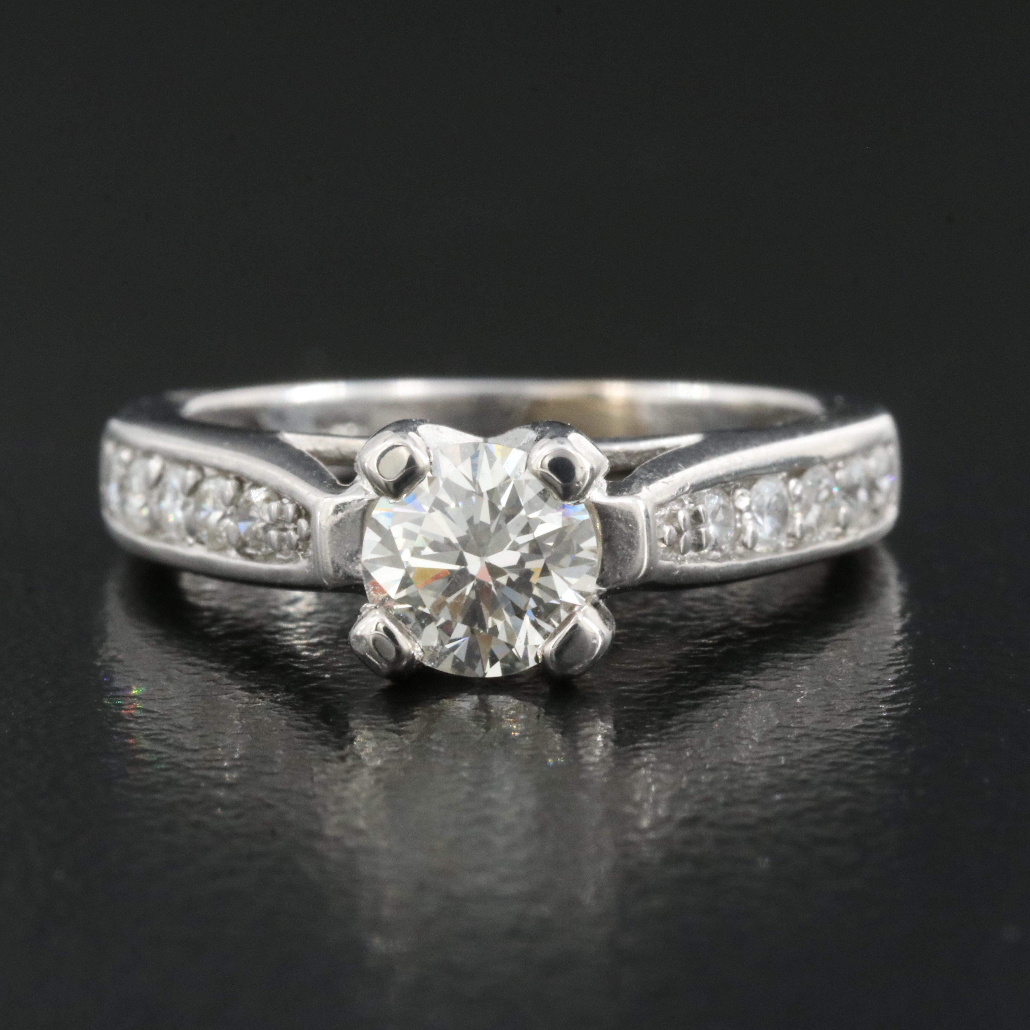 14K 0.78 CTW Diamond Ring
