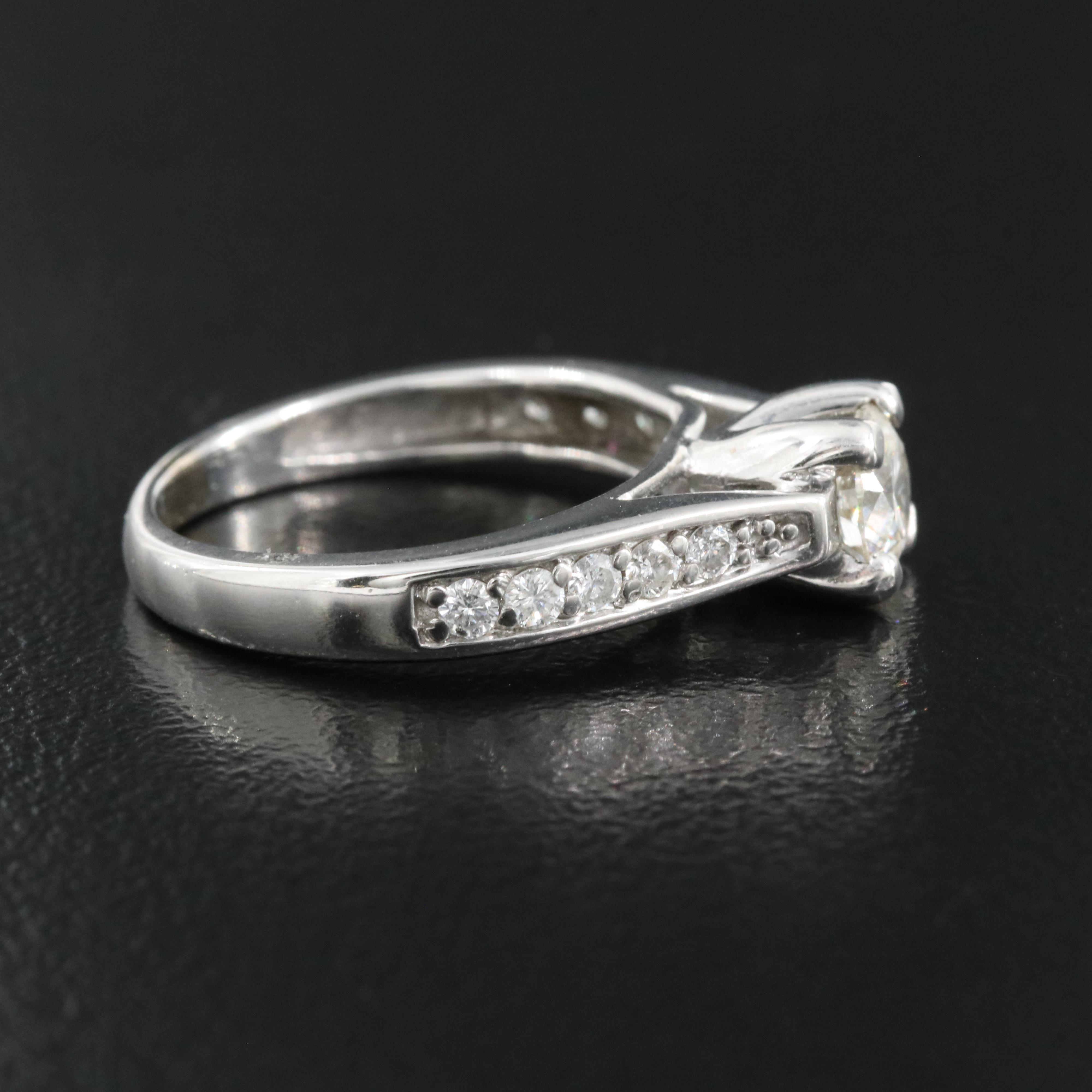 14K 0.78 CTW Diamond Ring