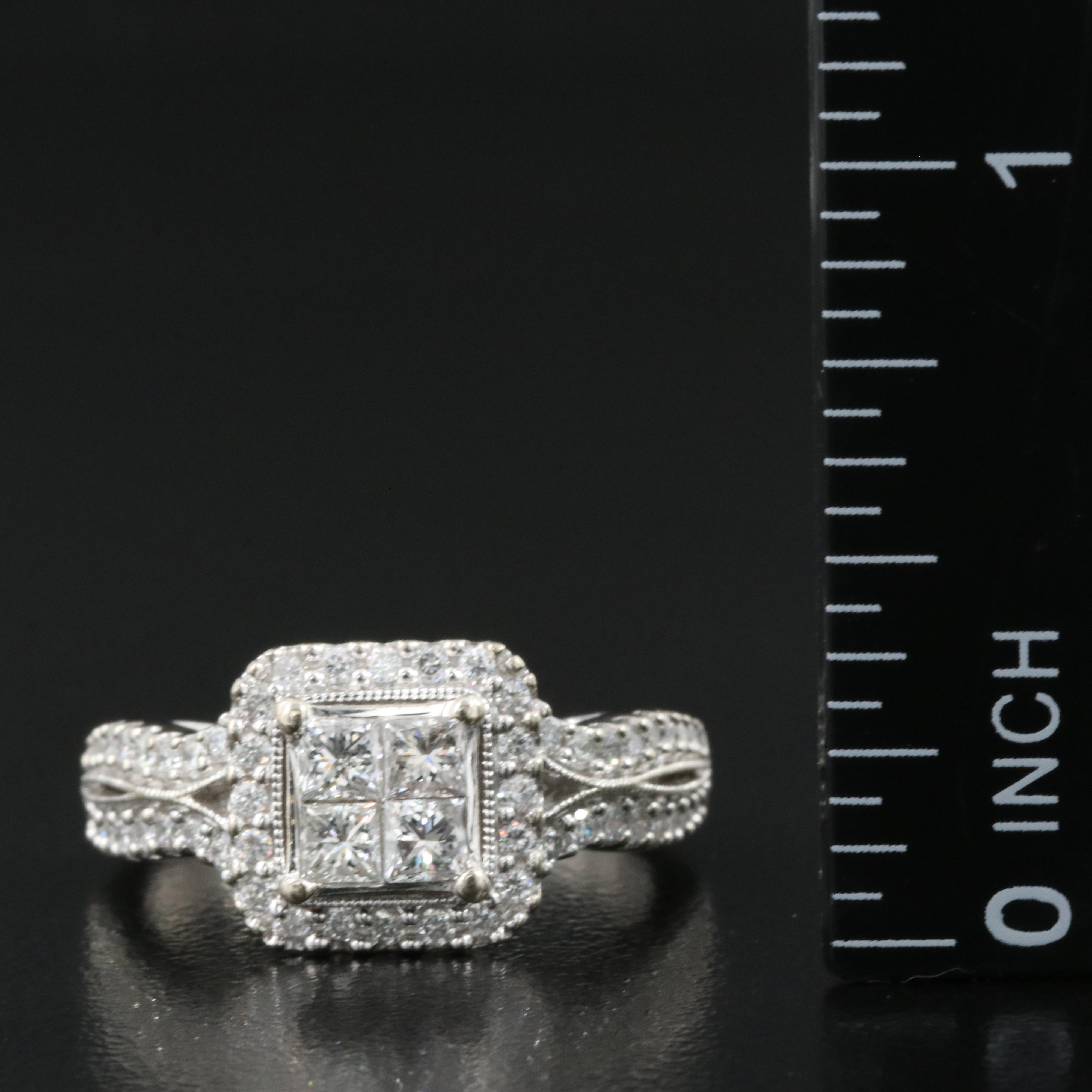 14K 1.00 CTW Diamond Ring