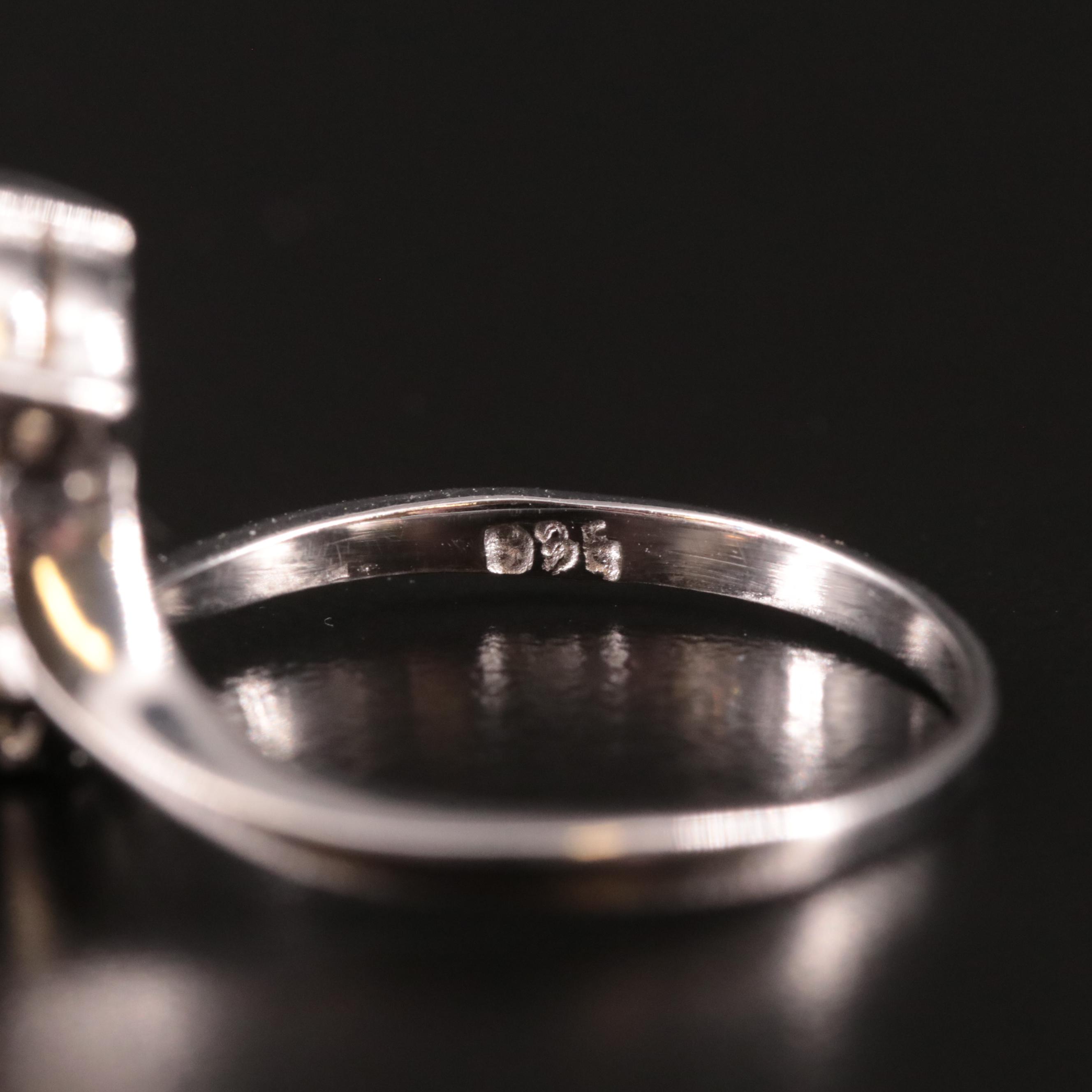 Sterling Citrine Ring