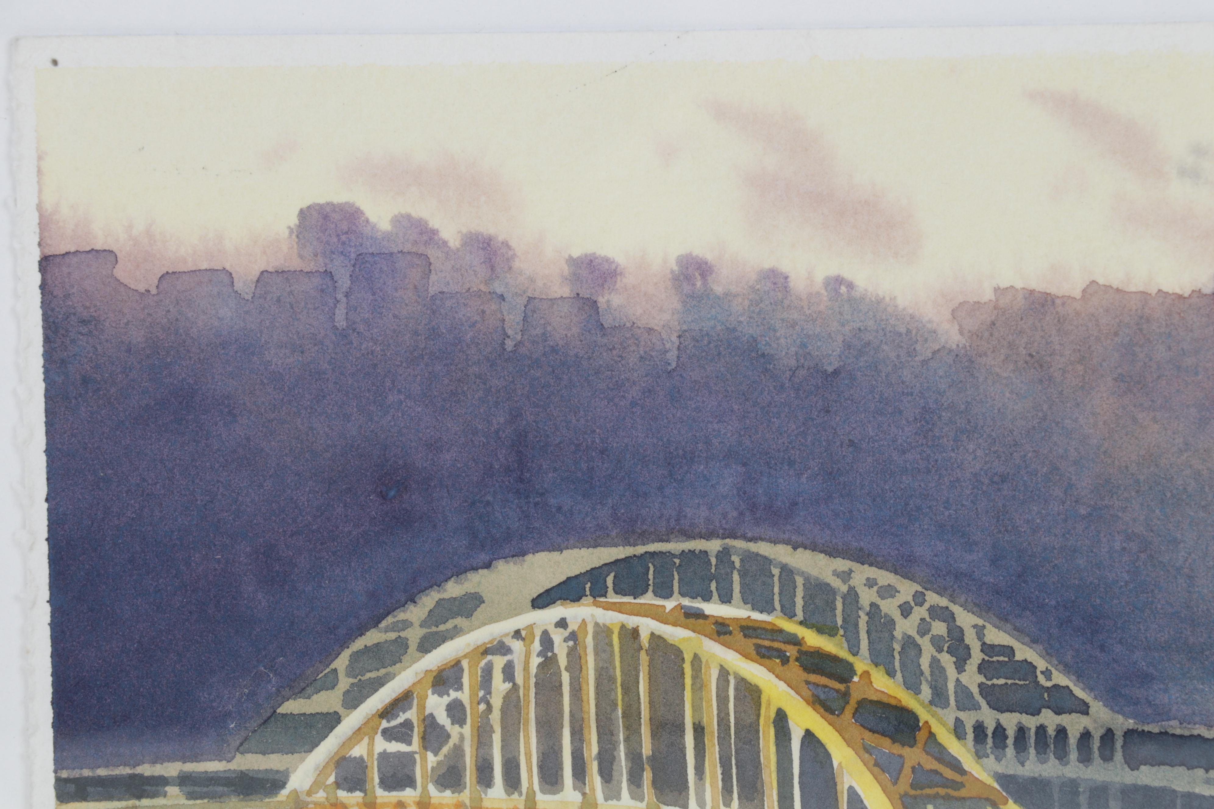 Michael Kaiser Stadium Watercolor Paintings Including "HPI Civic Arena"