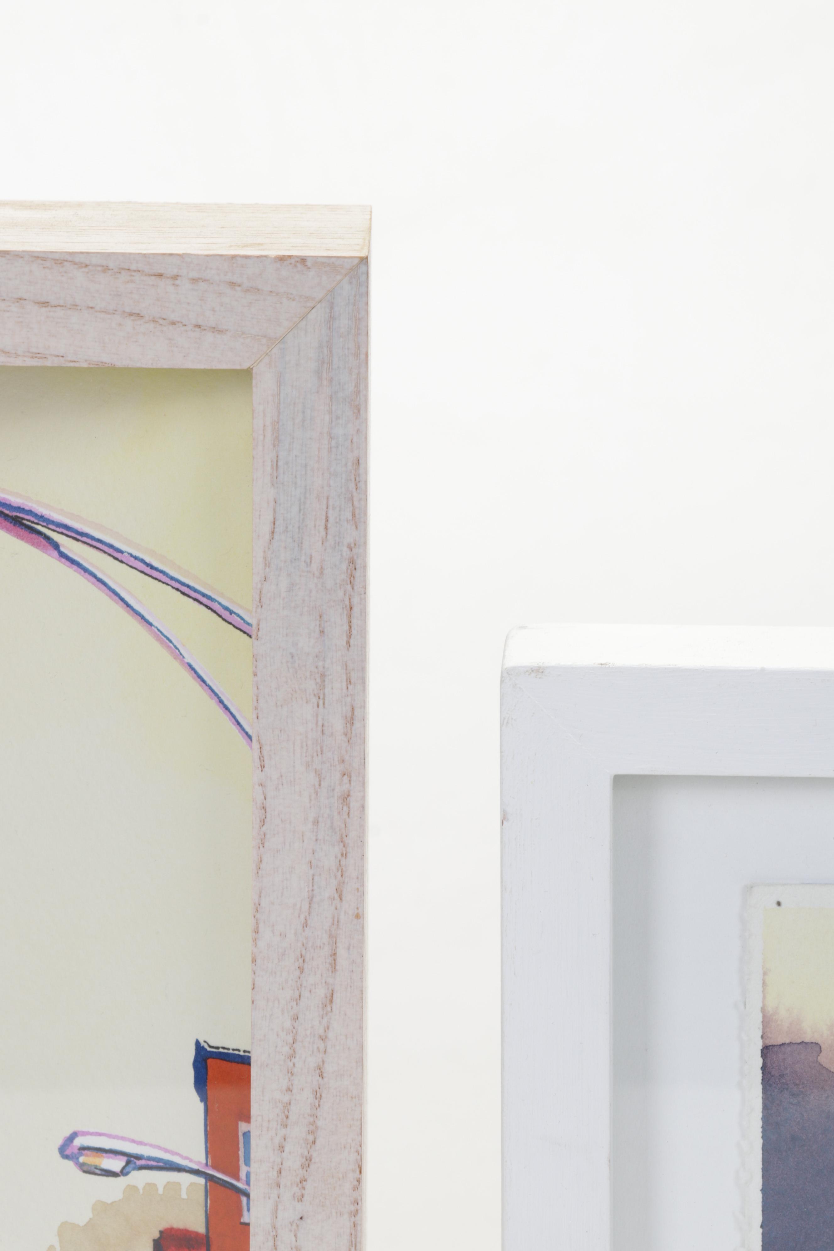 Michael Kaiser Stadium Watercolor Paintings Including "HPI Civic Arena"