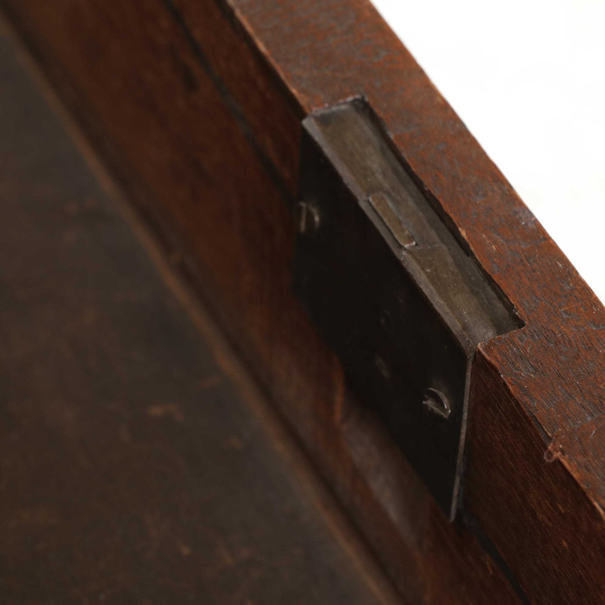Victorian Walnut Fall Front Desk, Late 19th to Early 20th Century