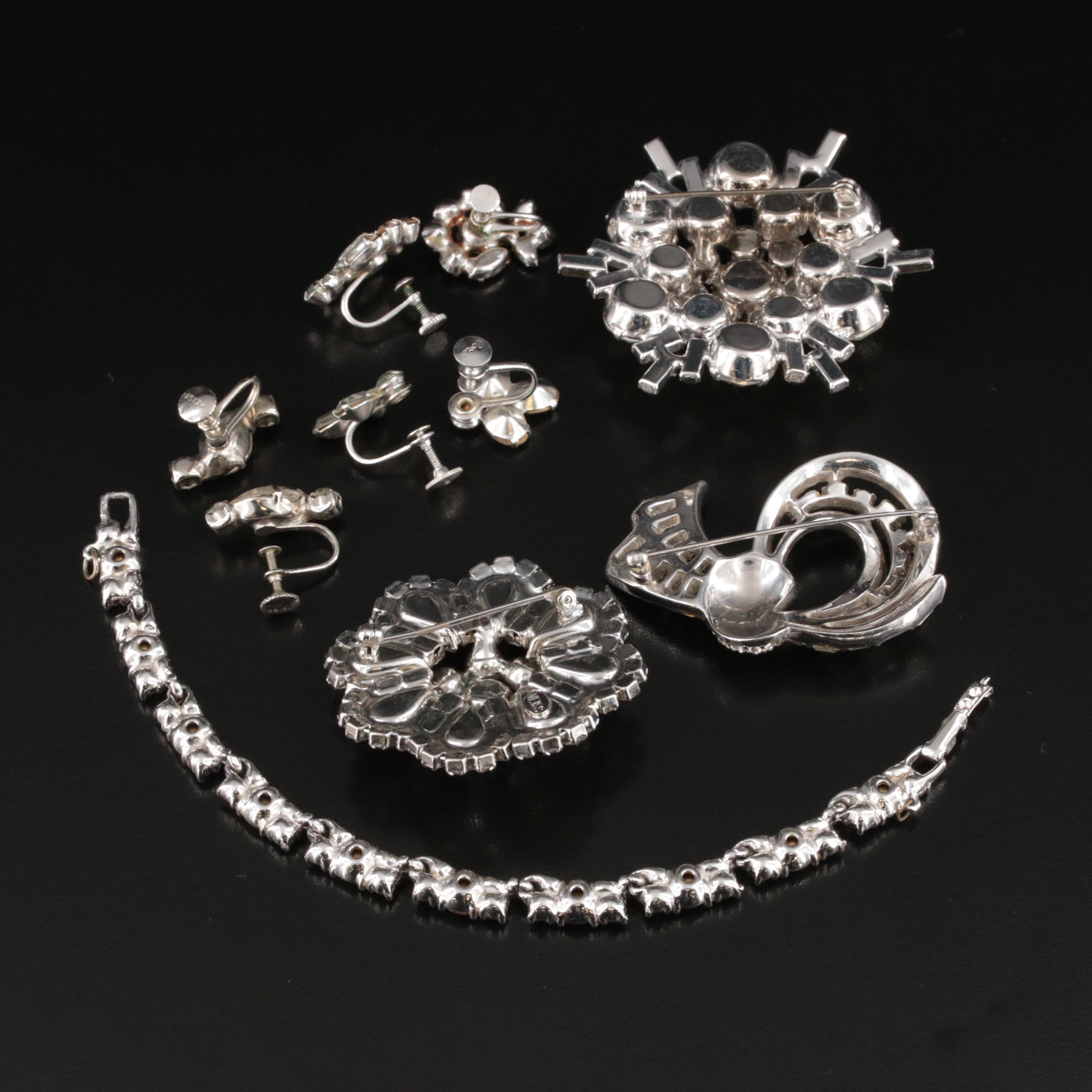Weiss, Bogoff and Coro Featured in Vintage Rhinestone Jewelry