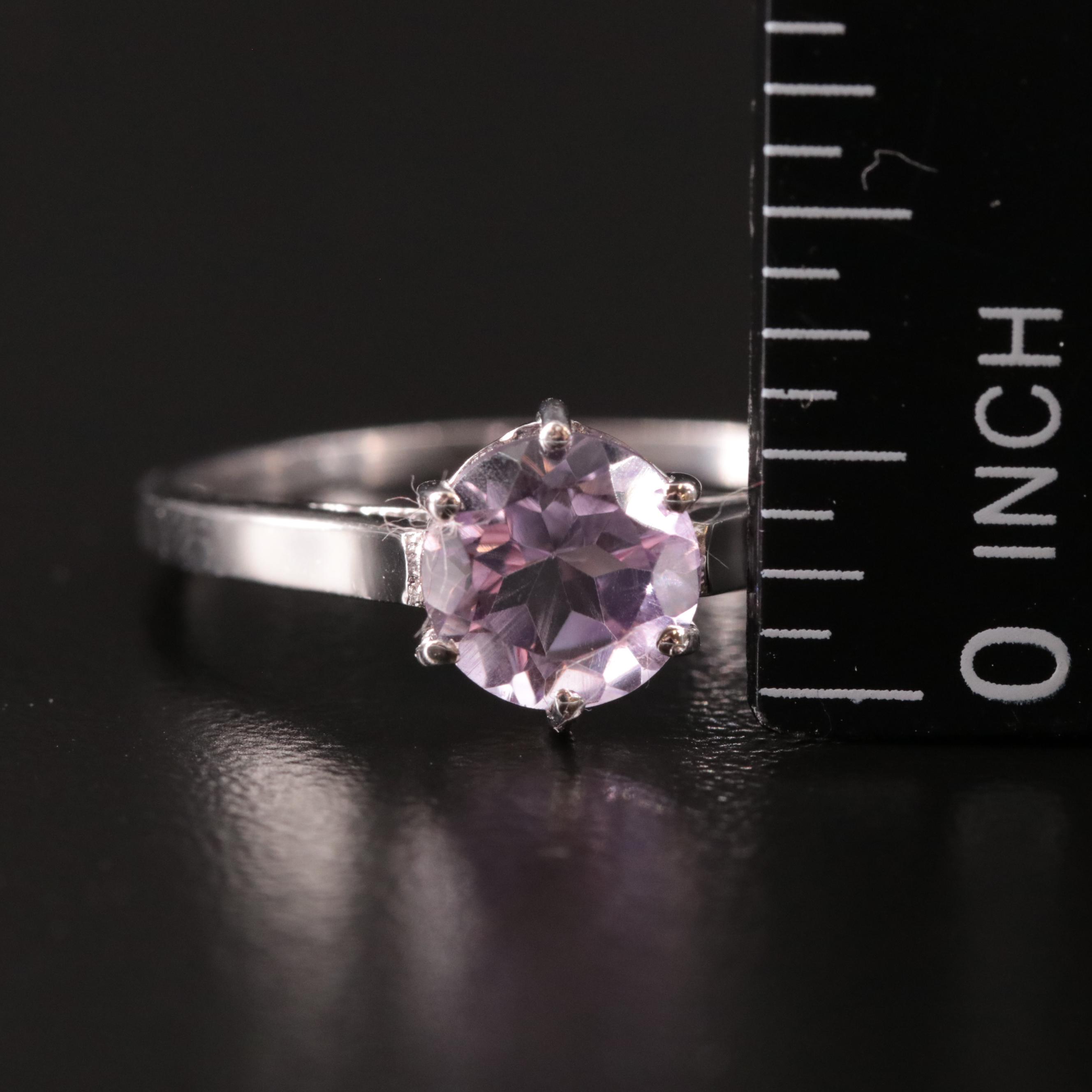 Sterling Amethyst Ring