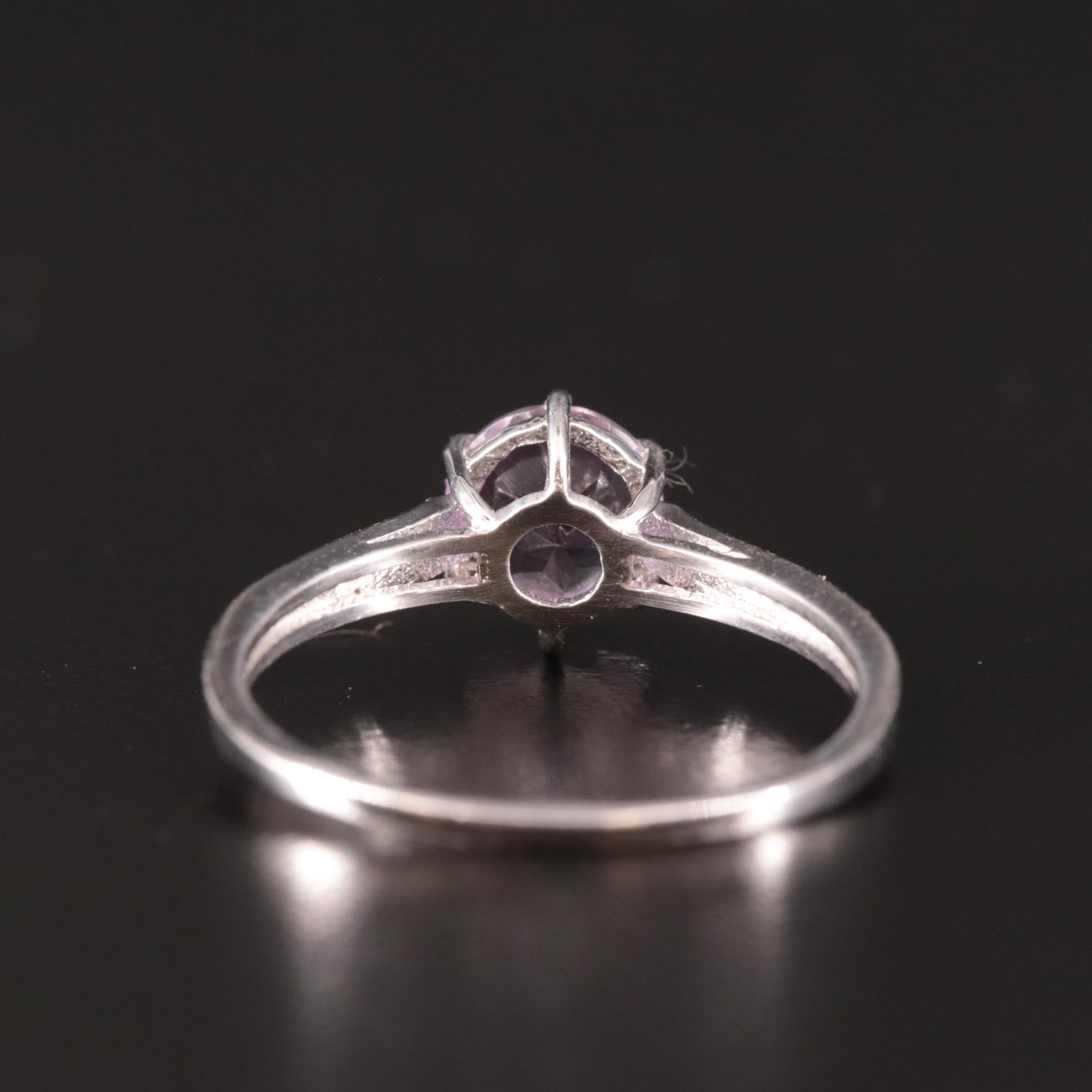 Sterling Amethyst Ring