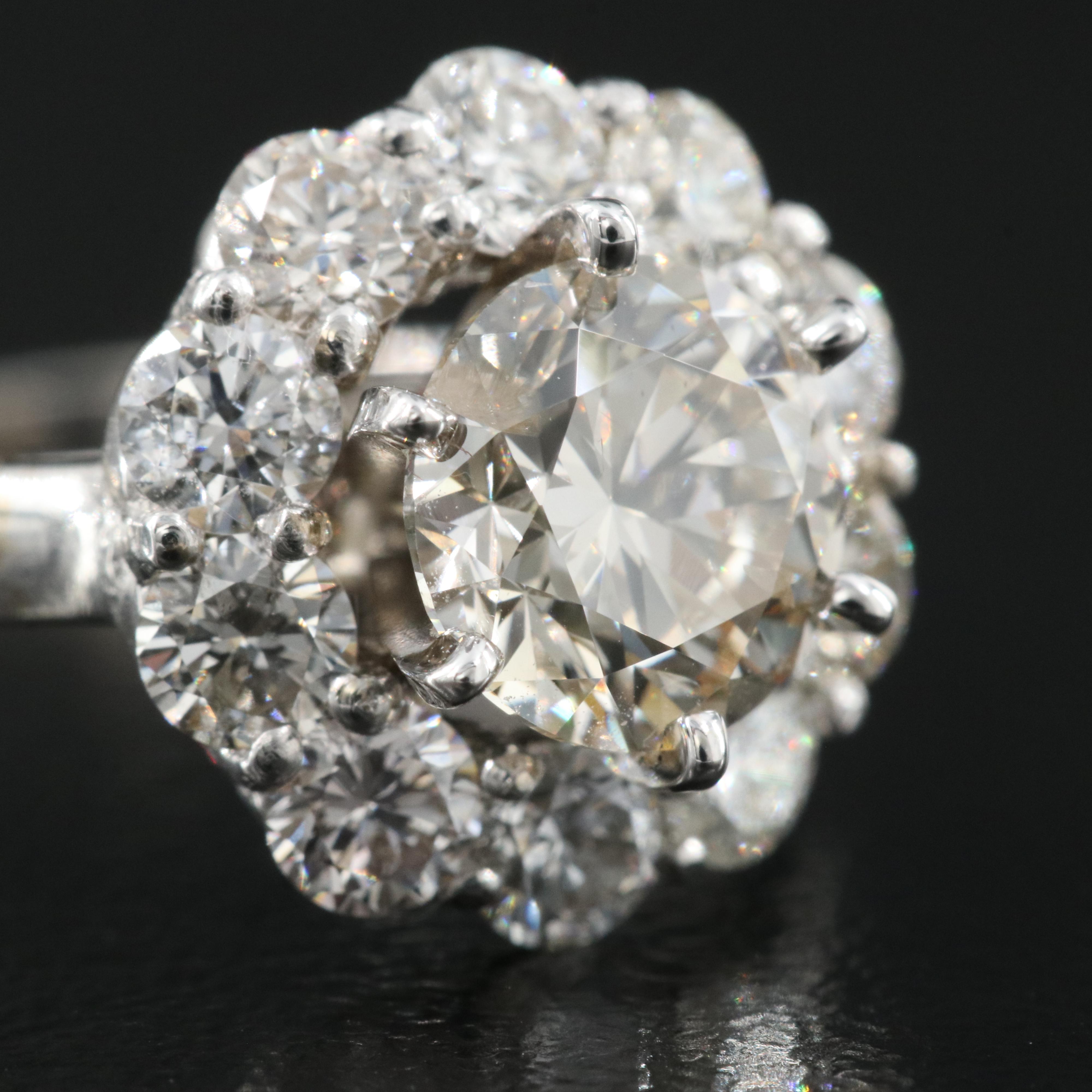 14K 2.09 CTW Diamond Ring