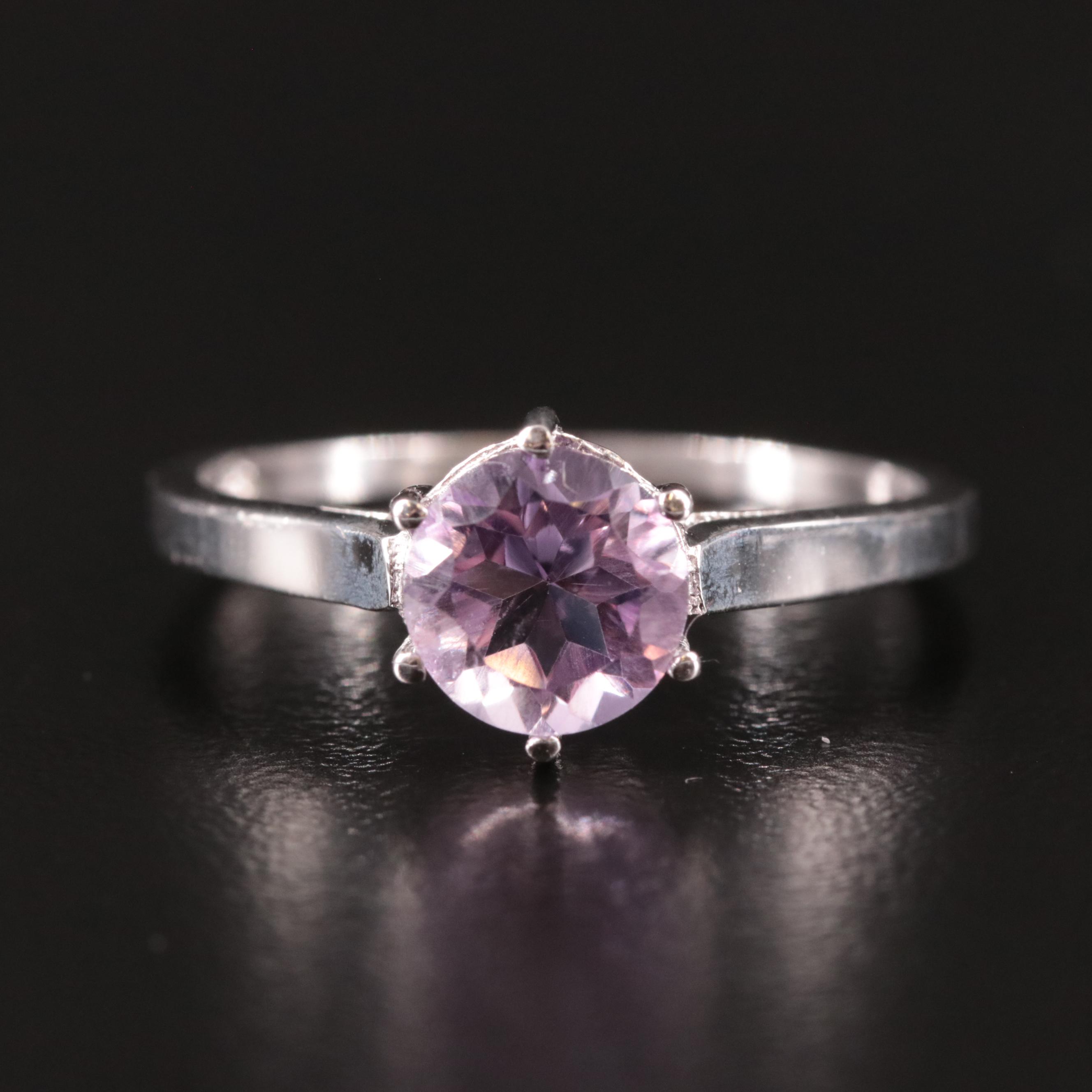 Sterling Amethyst Ring