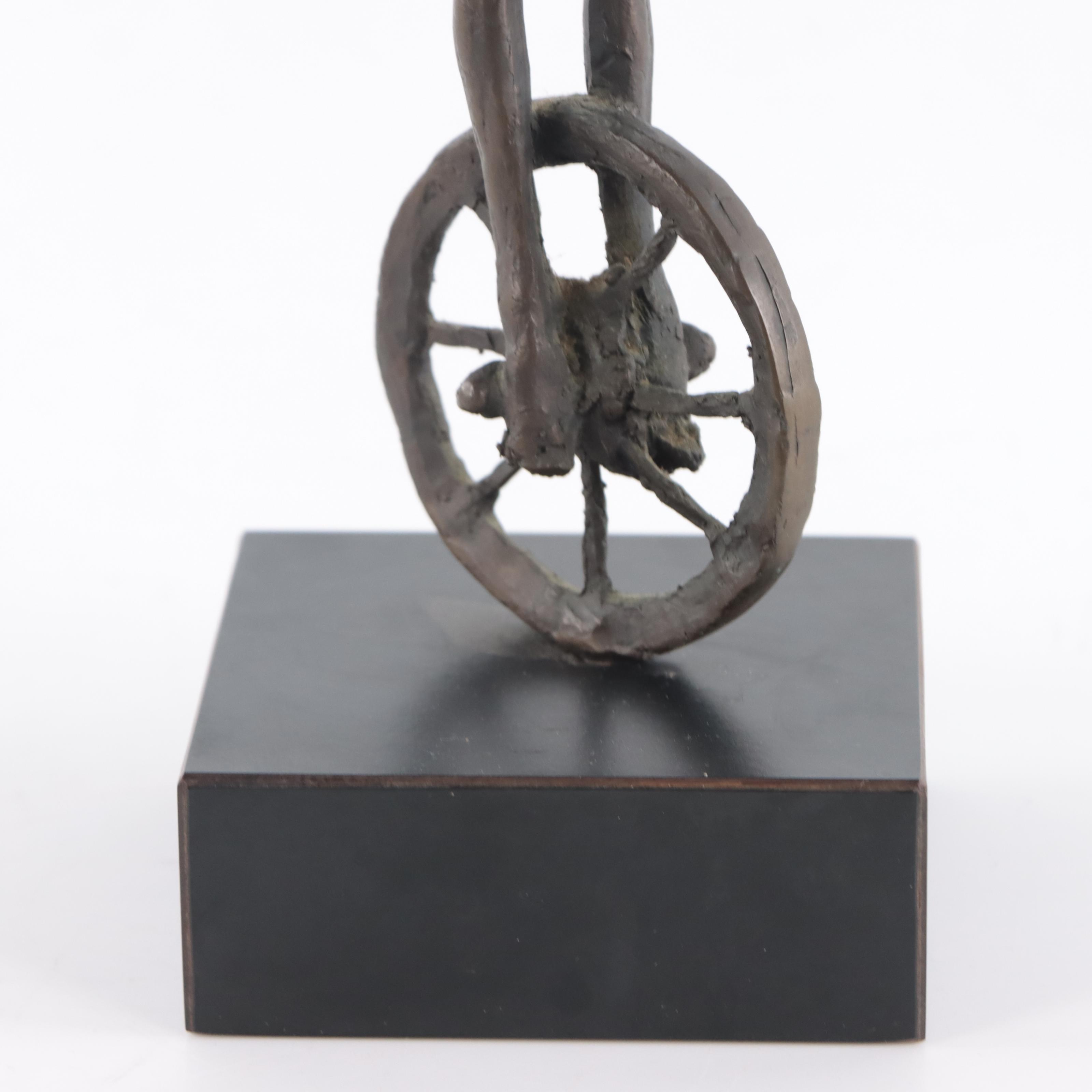 William Tye Bronze Figural Sculpture, 1983
