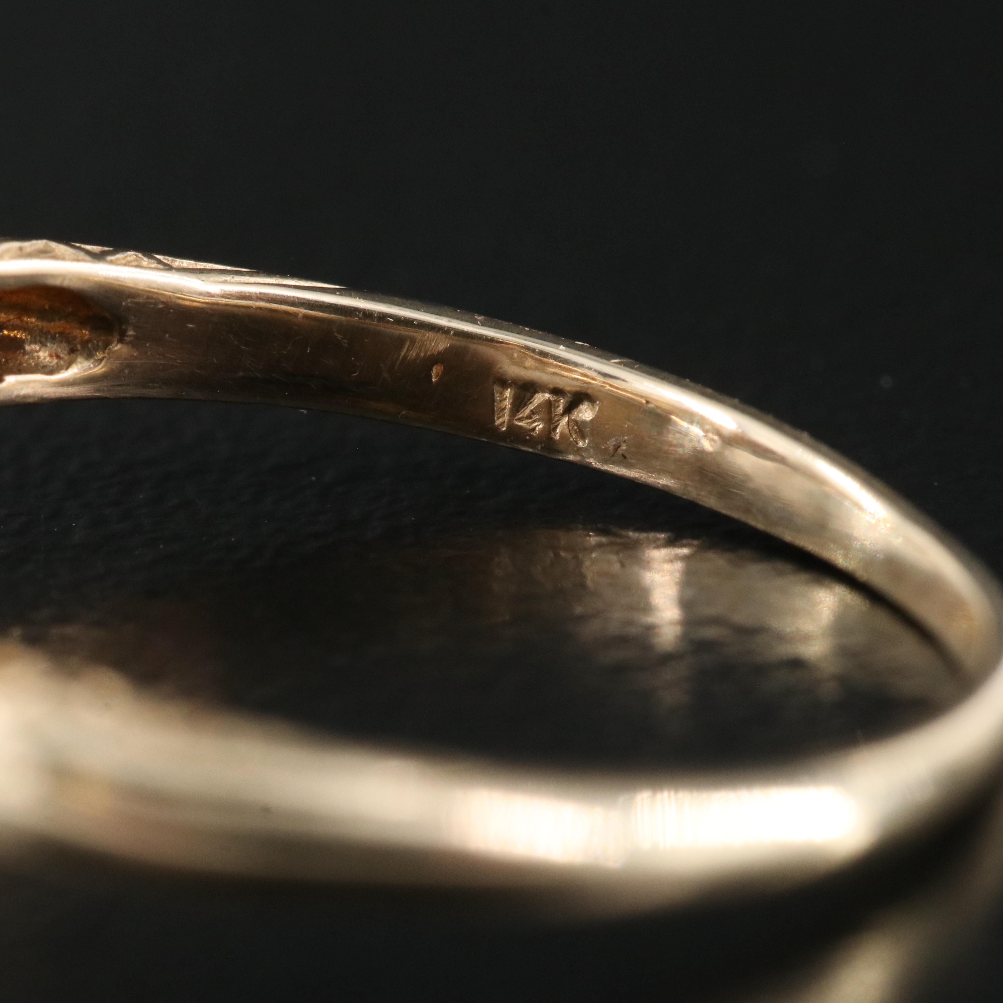 14K 0.75 CTW Diamond Ring