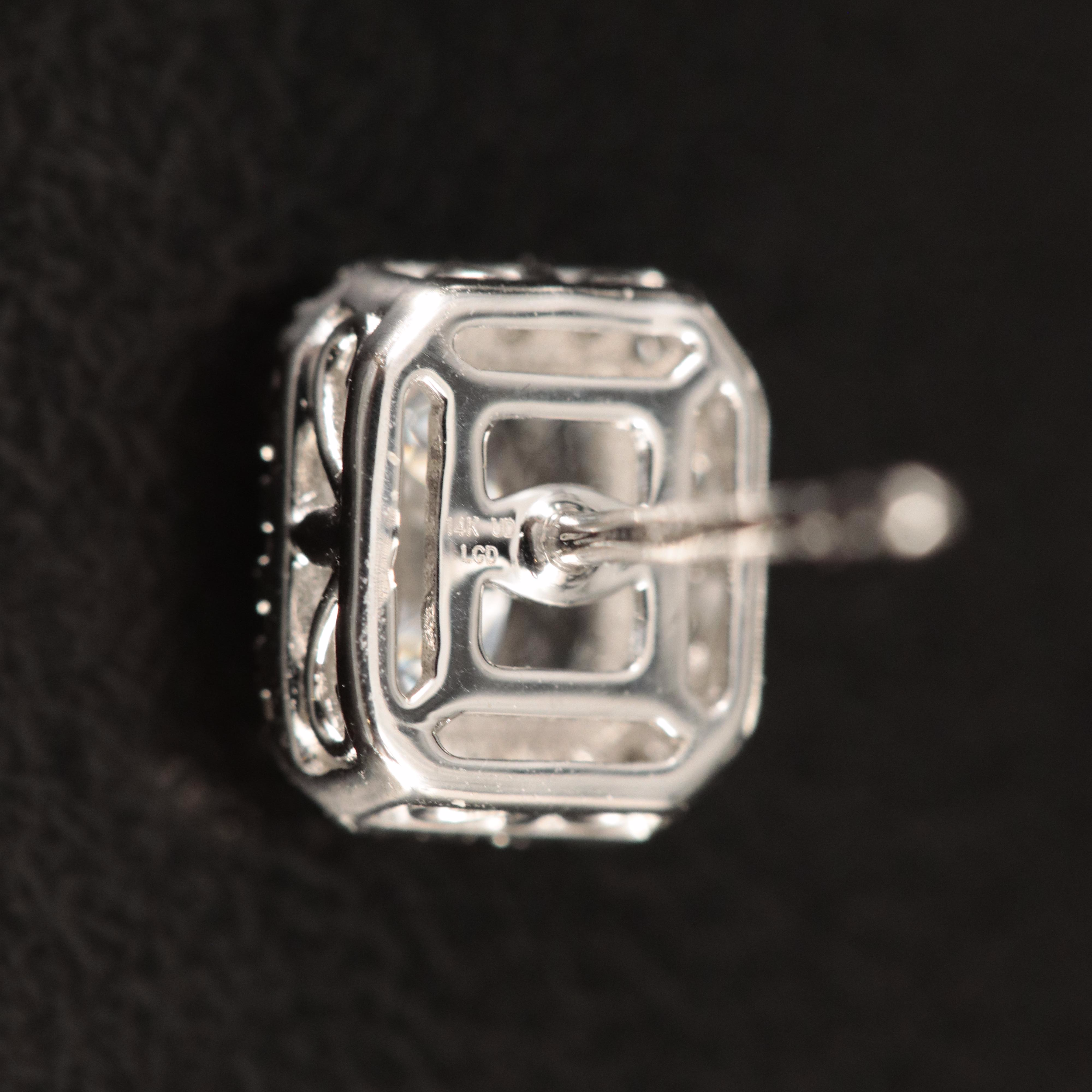 14K 1.22 CTW Lab Grown Diamond Stud Earrings