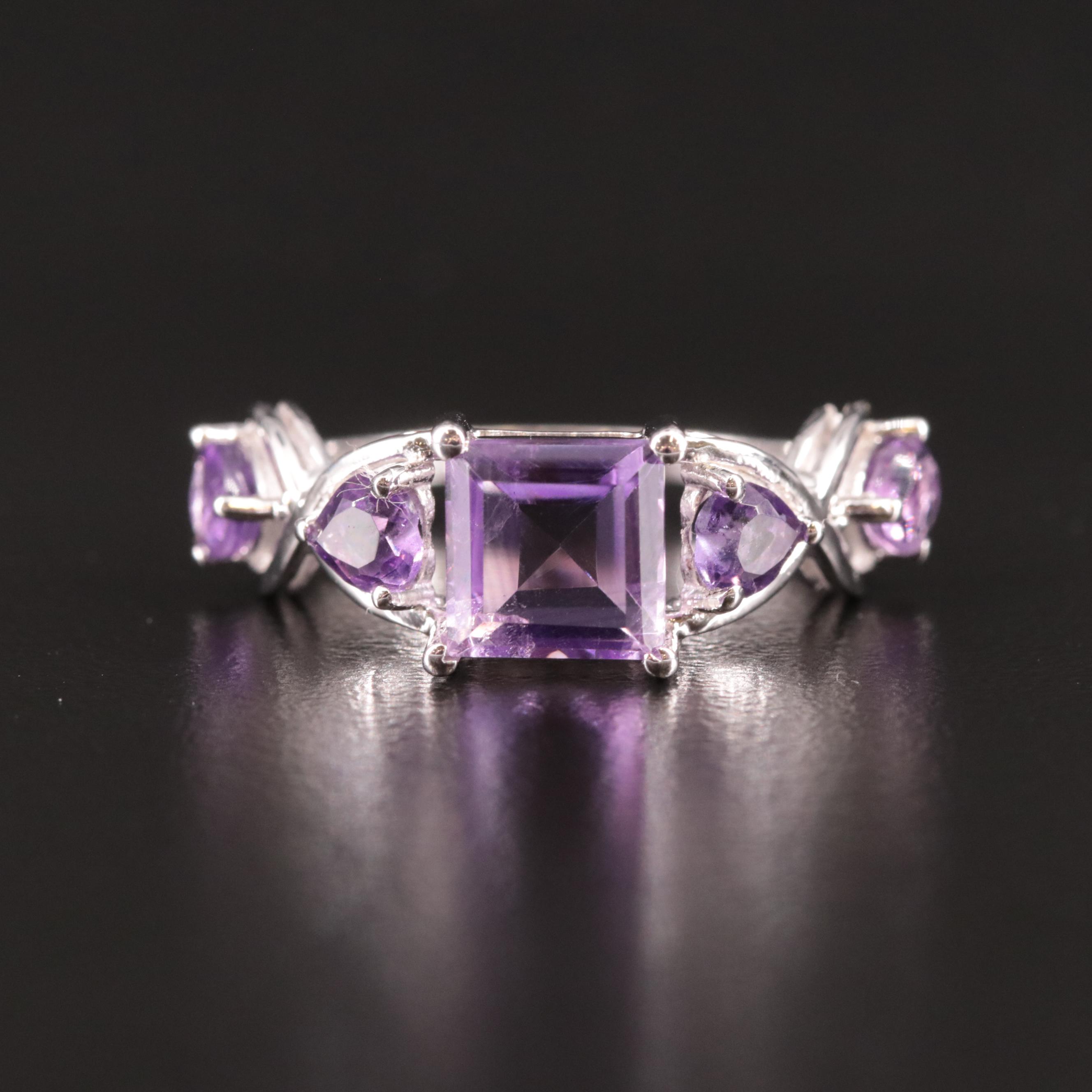 Sterling Amethyst Ring