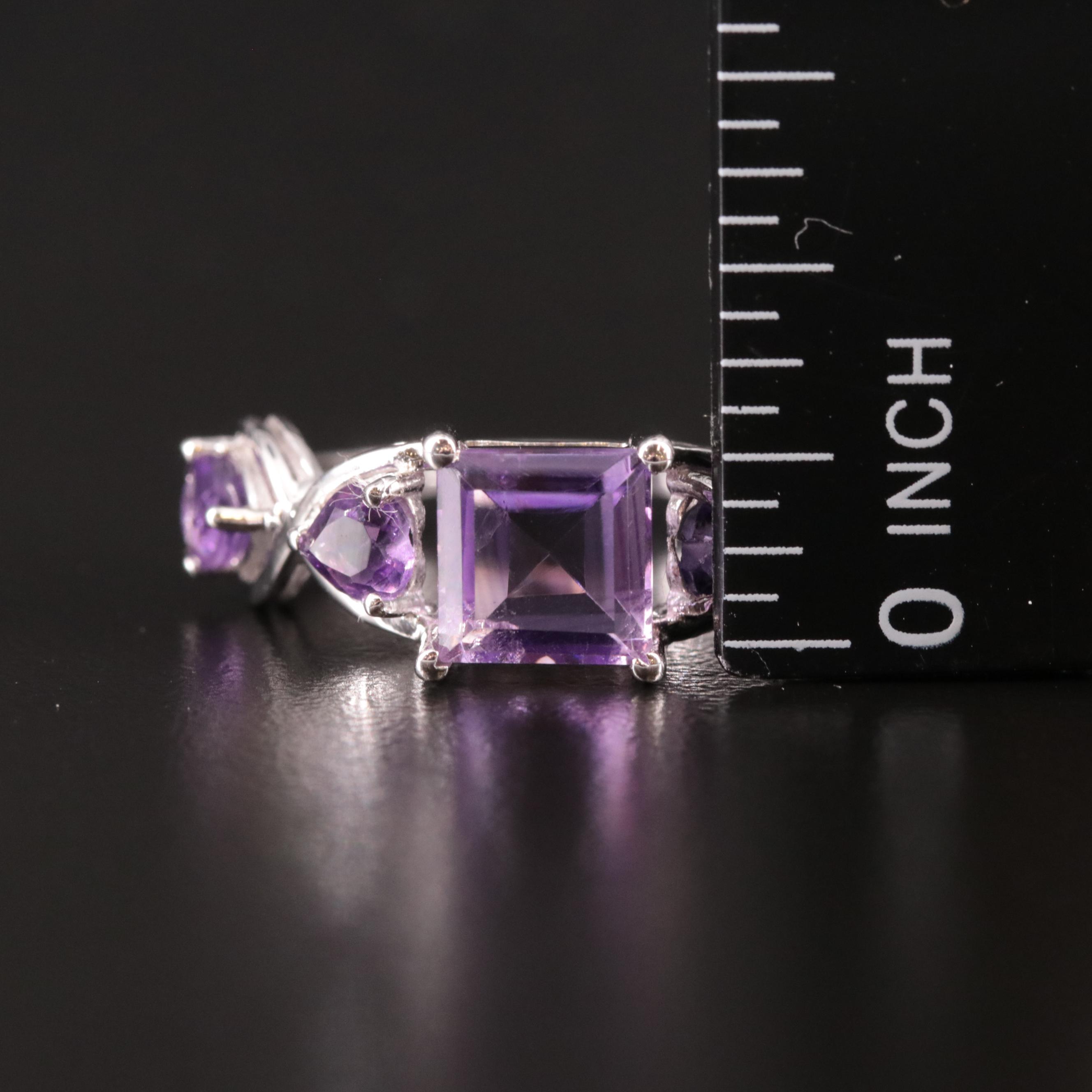 Sterling Amethyst Ring