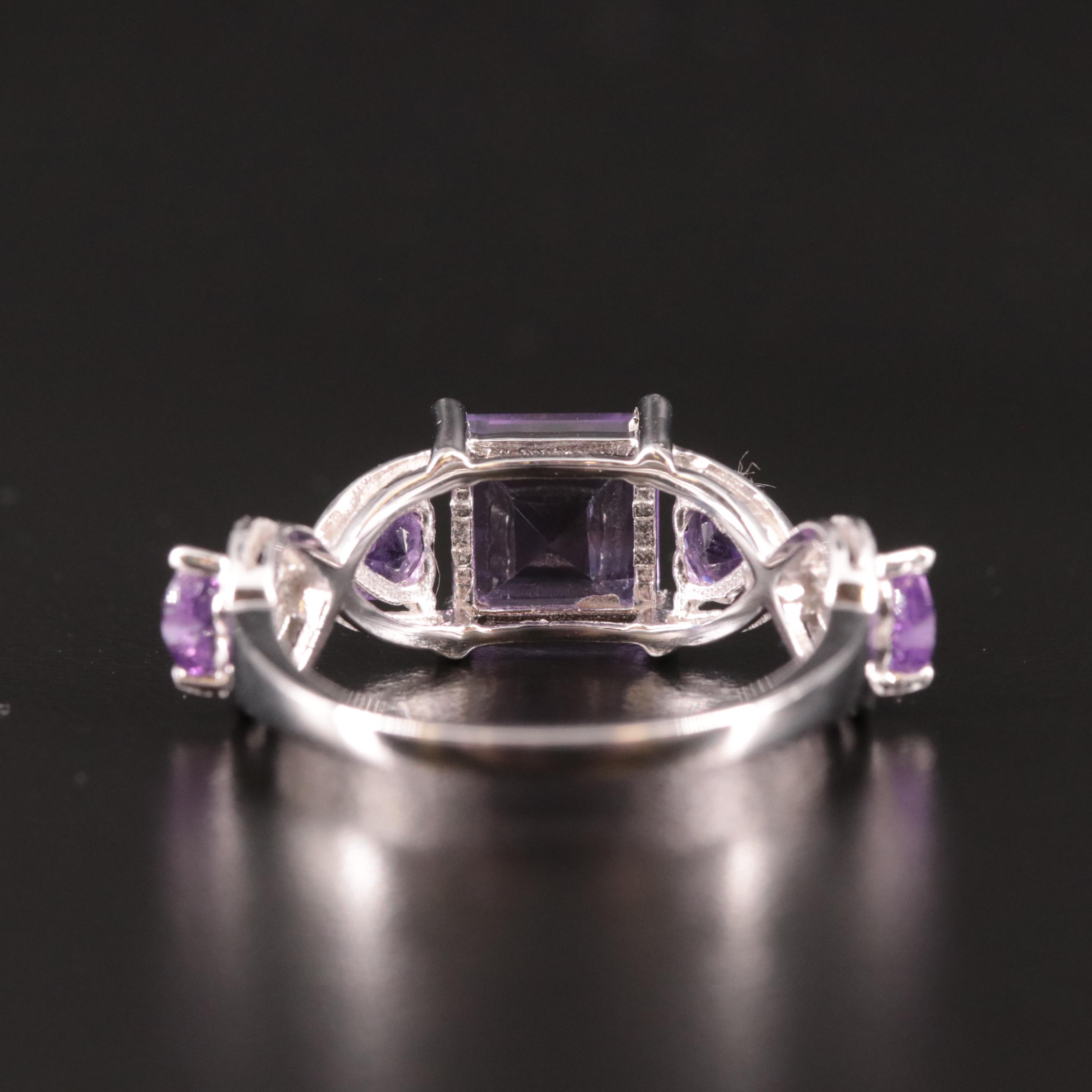 Sterling Amethyst Ring