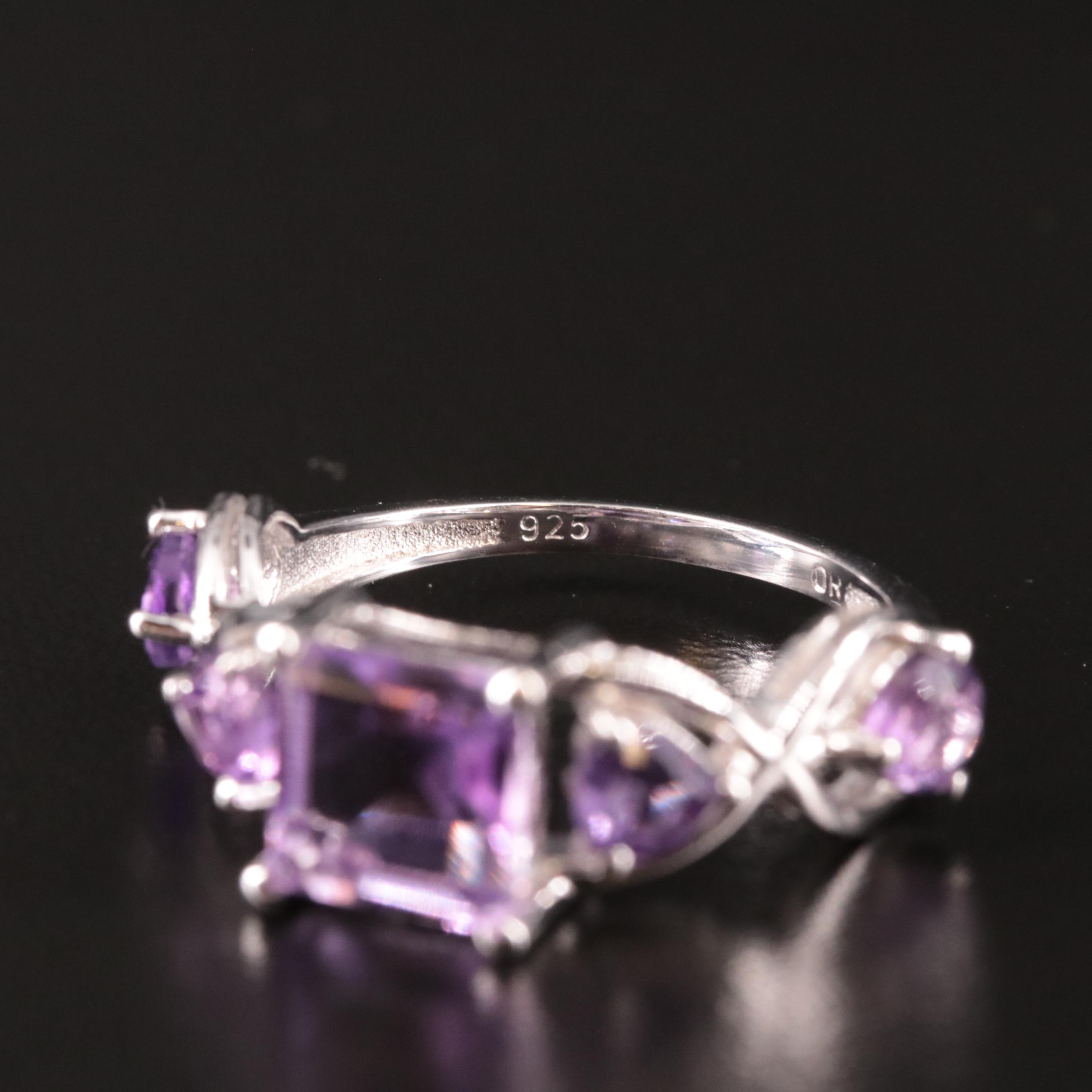 Sterling Amethyst Ring