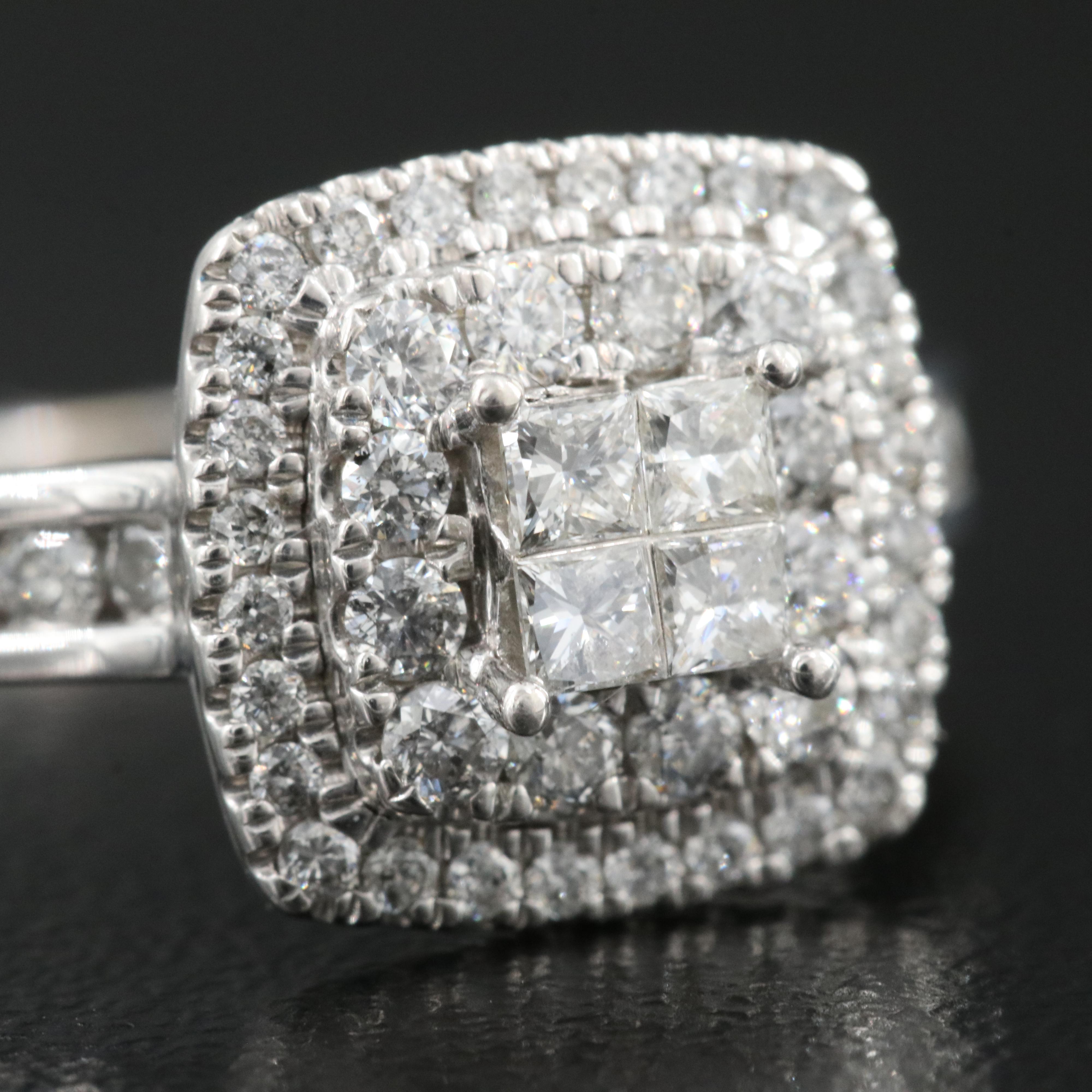 14K 0.81 CTW Diamond Ring