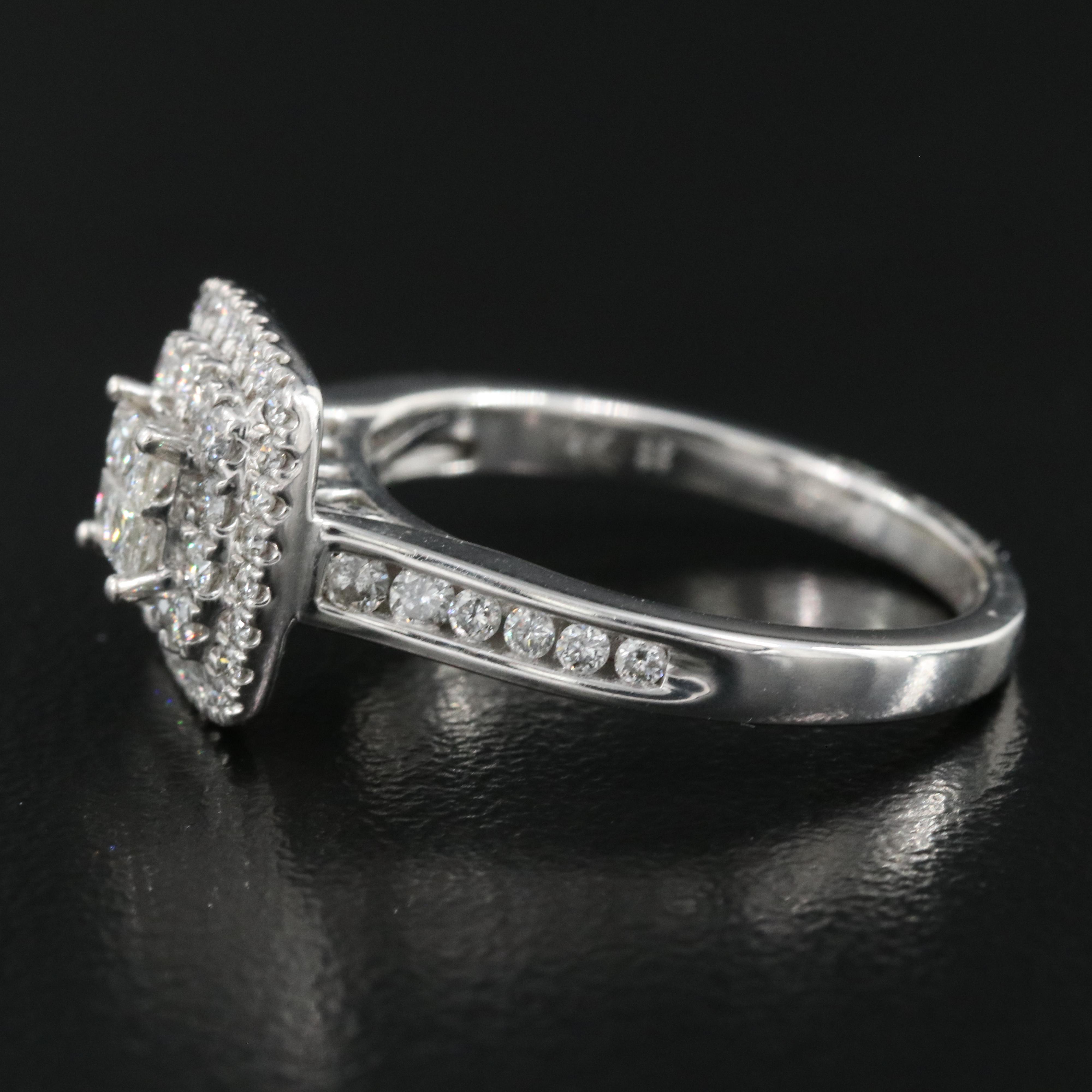 14K 0.81 CTW Diamond Ring