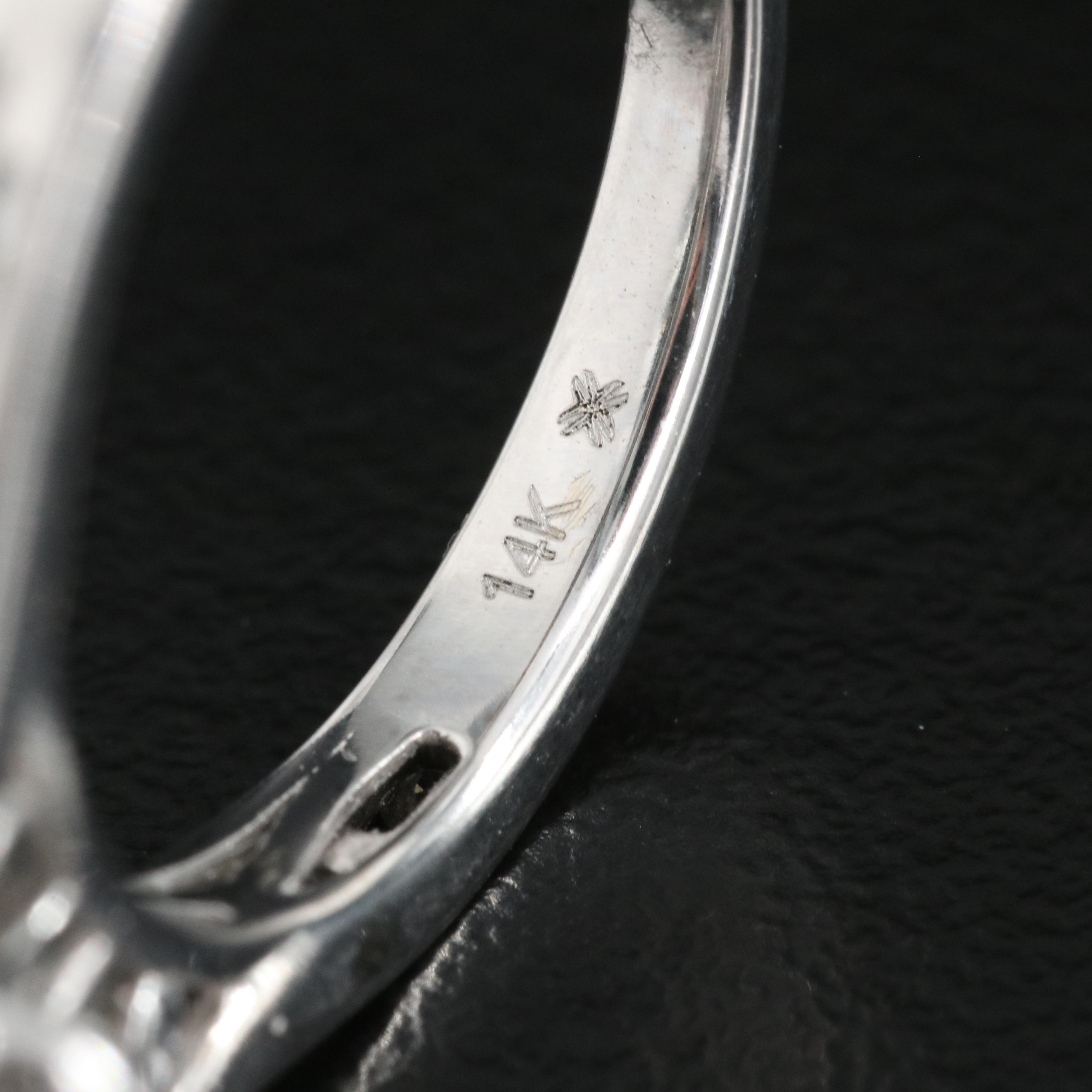 14K 0.81 CTW Diamond Ring