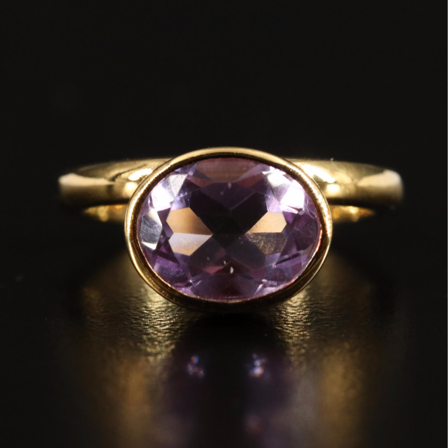 Sterling Silver Amethyst Ring