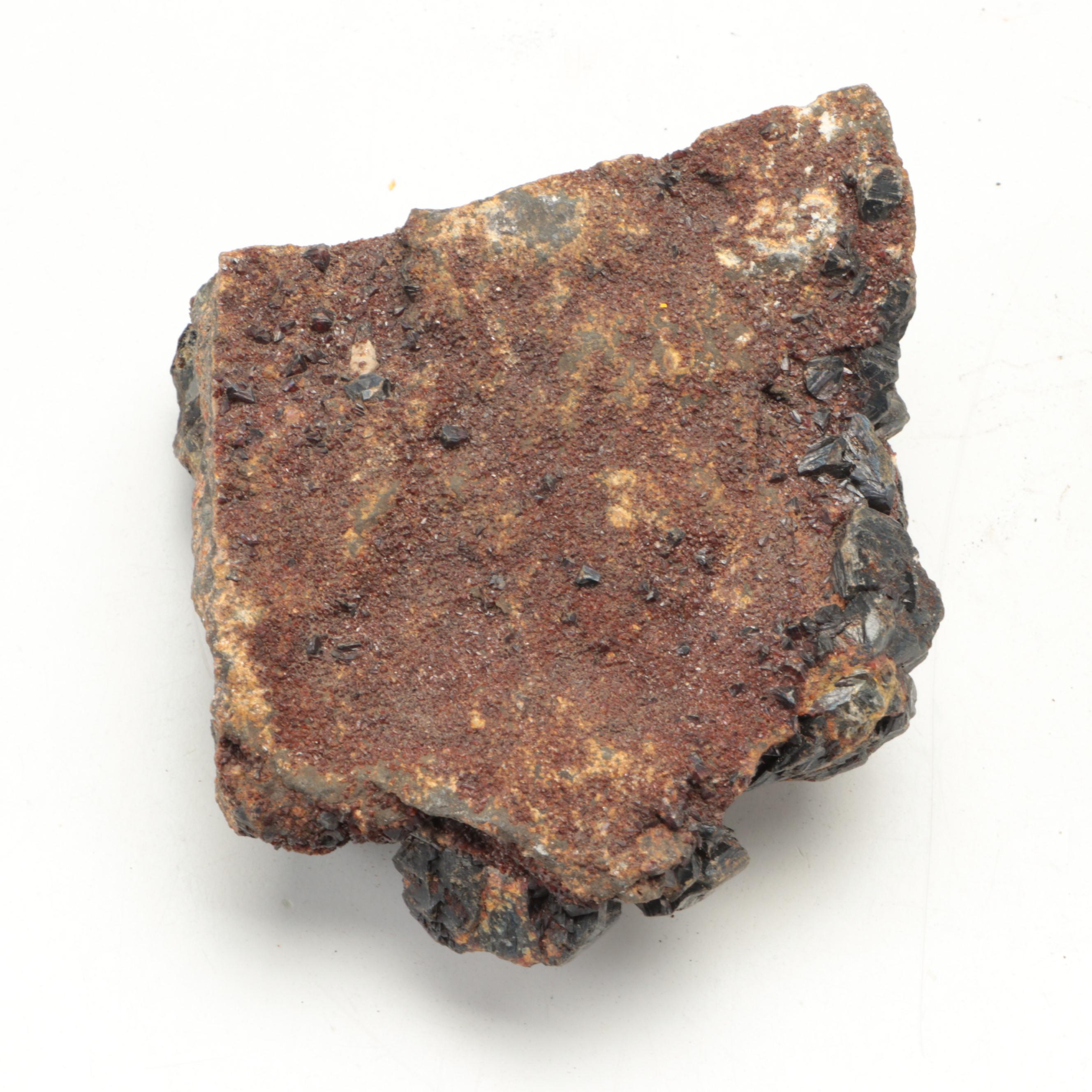 Rough Garnet With Other Raw Specimens