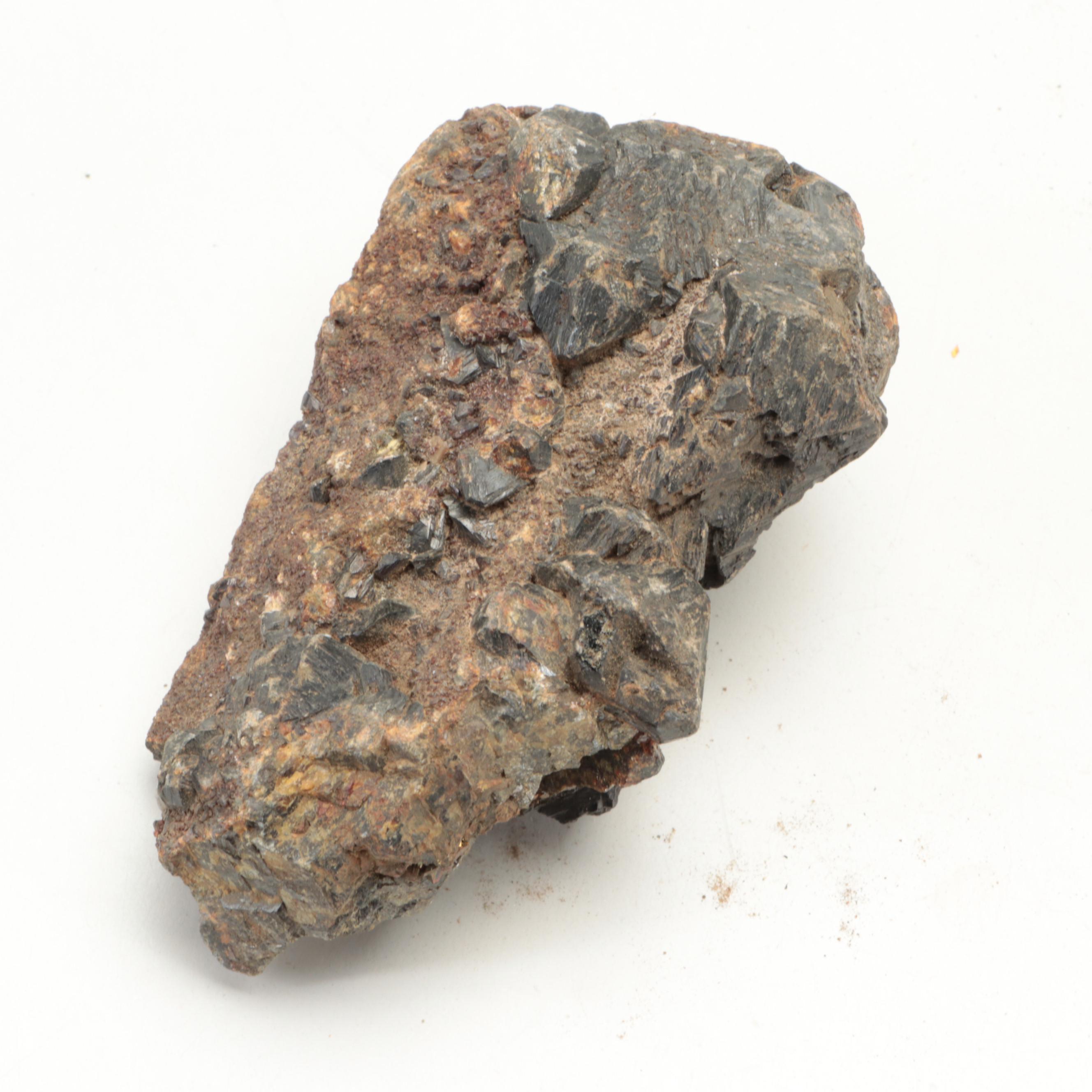 Rough Garnet With Other Raw Specimens