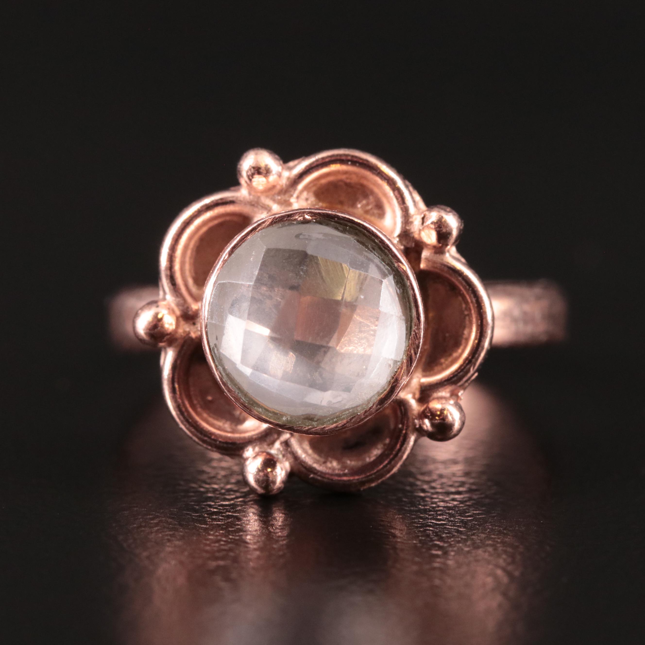 Rose Quartz Ring