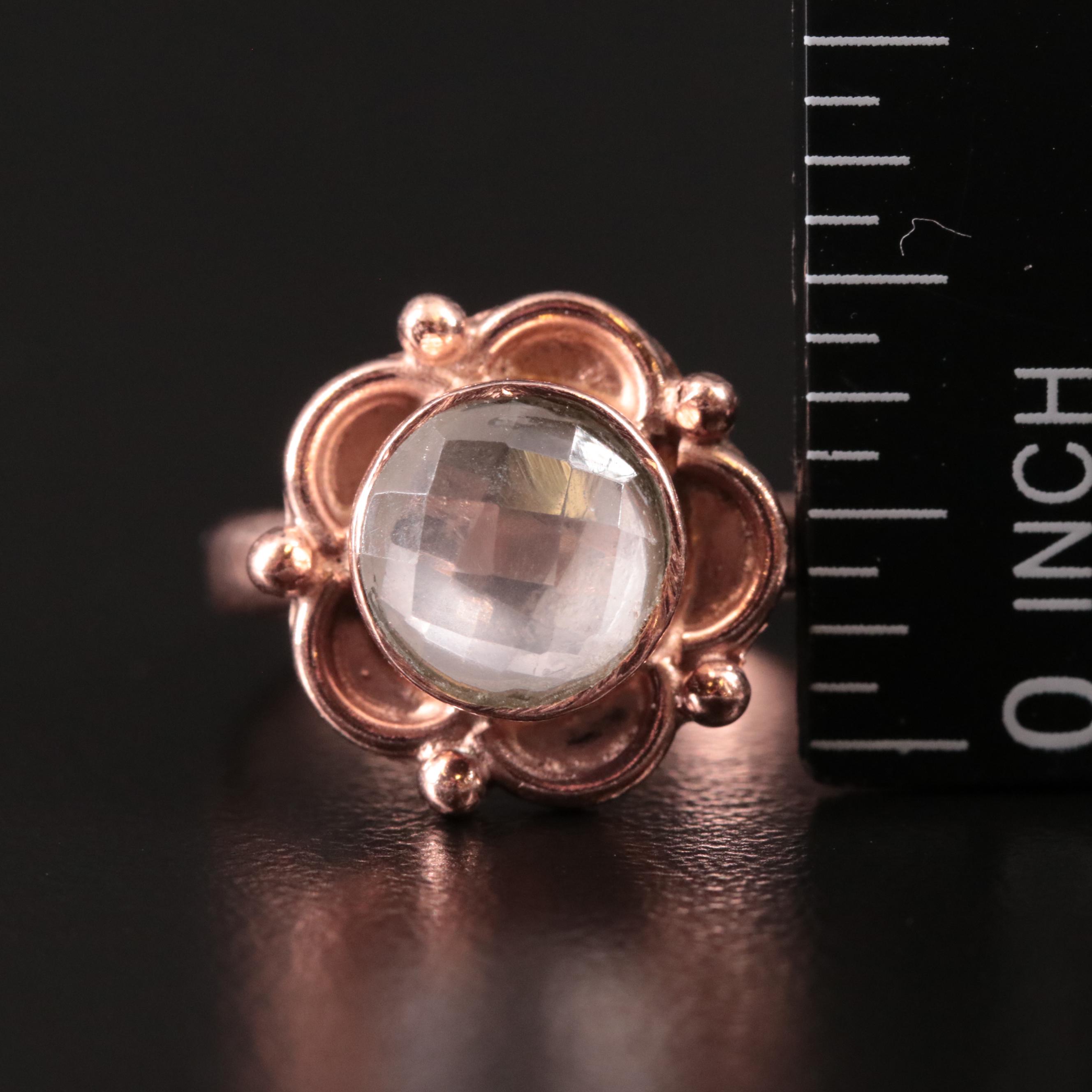 Rose Quartz Ring