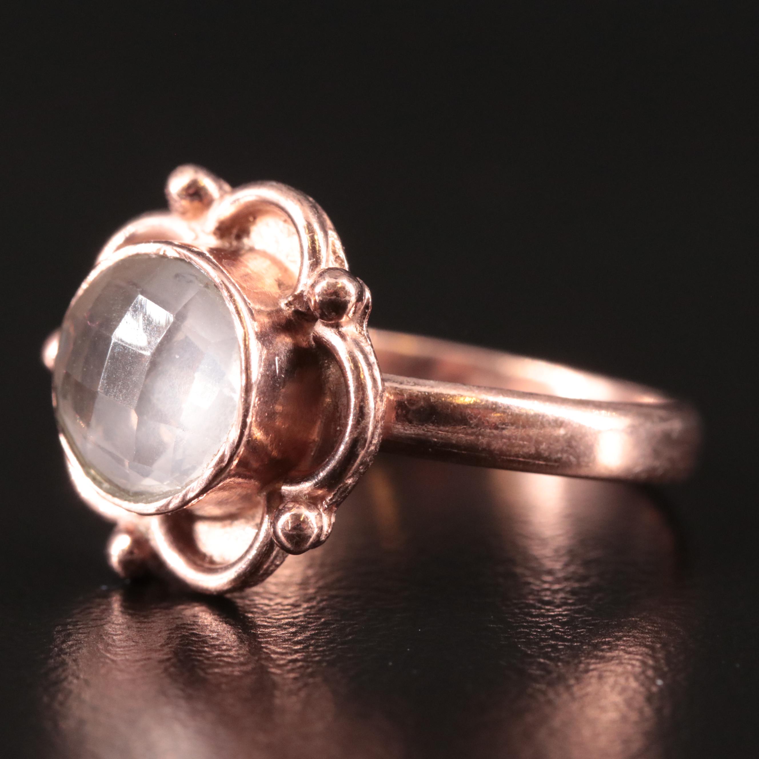 Rose Quartz Ring