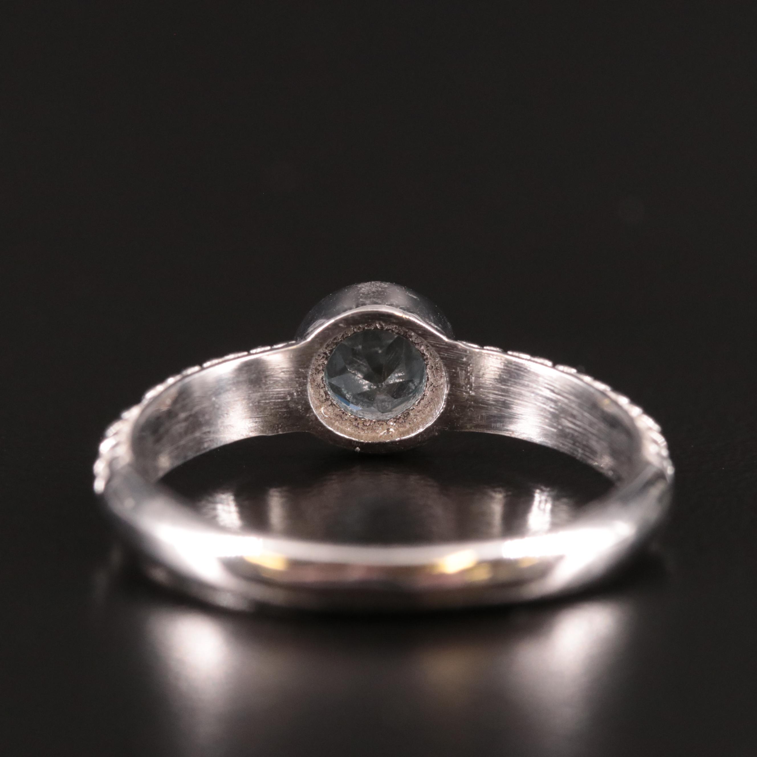 Sterling Blue Topaz Ring