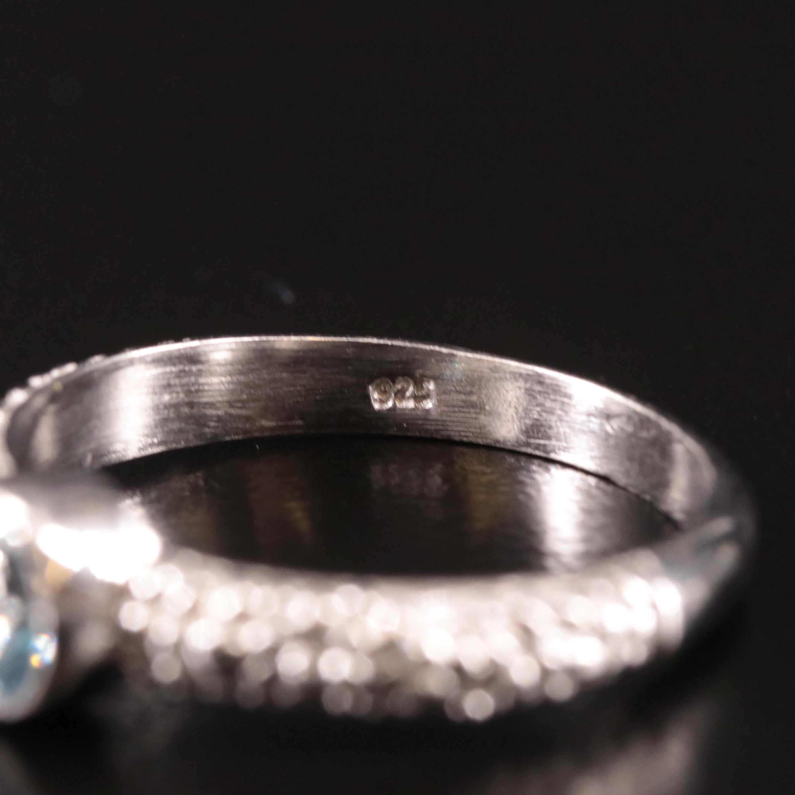 Sterling Blue Topaz Ring