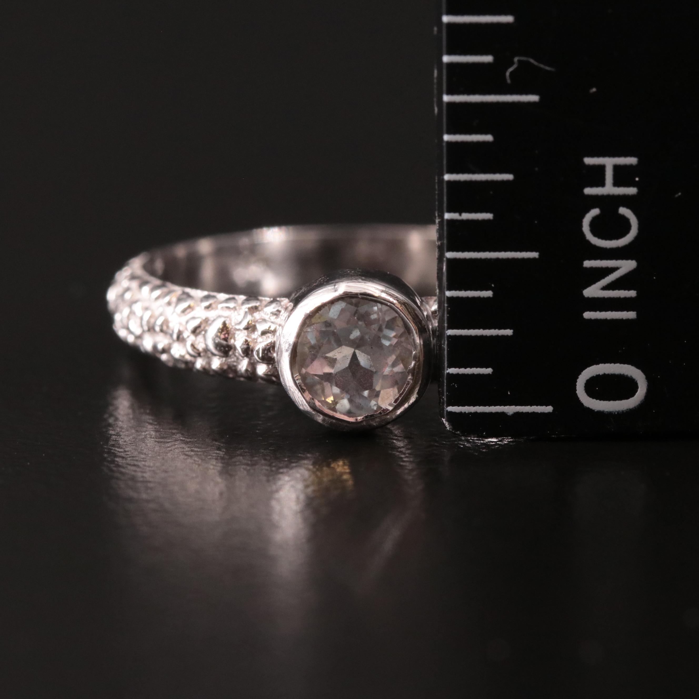 Sterling Blue Topaz Ring