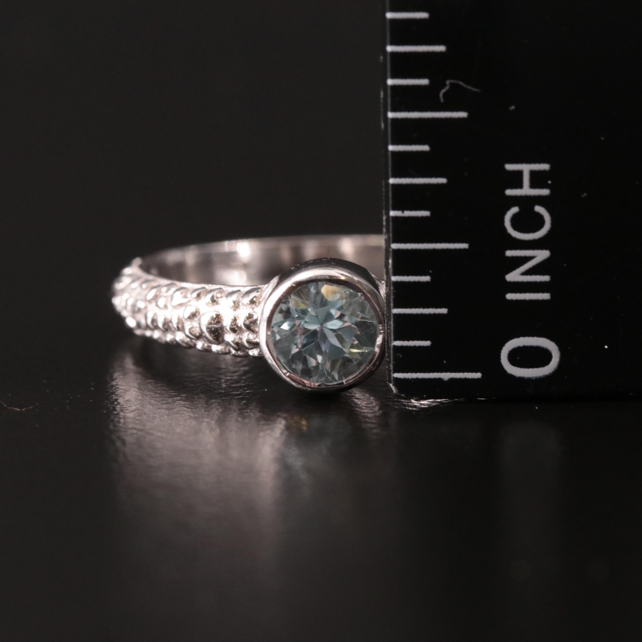 Sterling Blue Topaz Ring