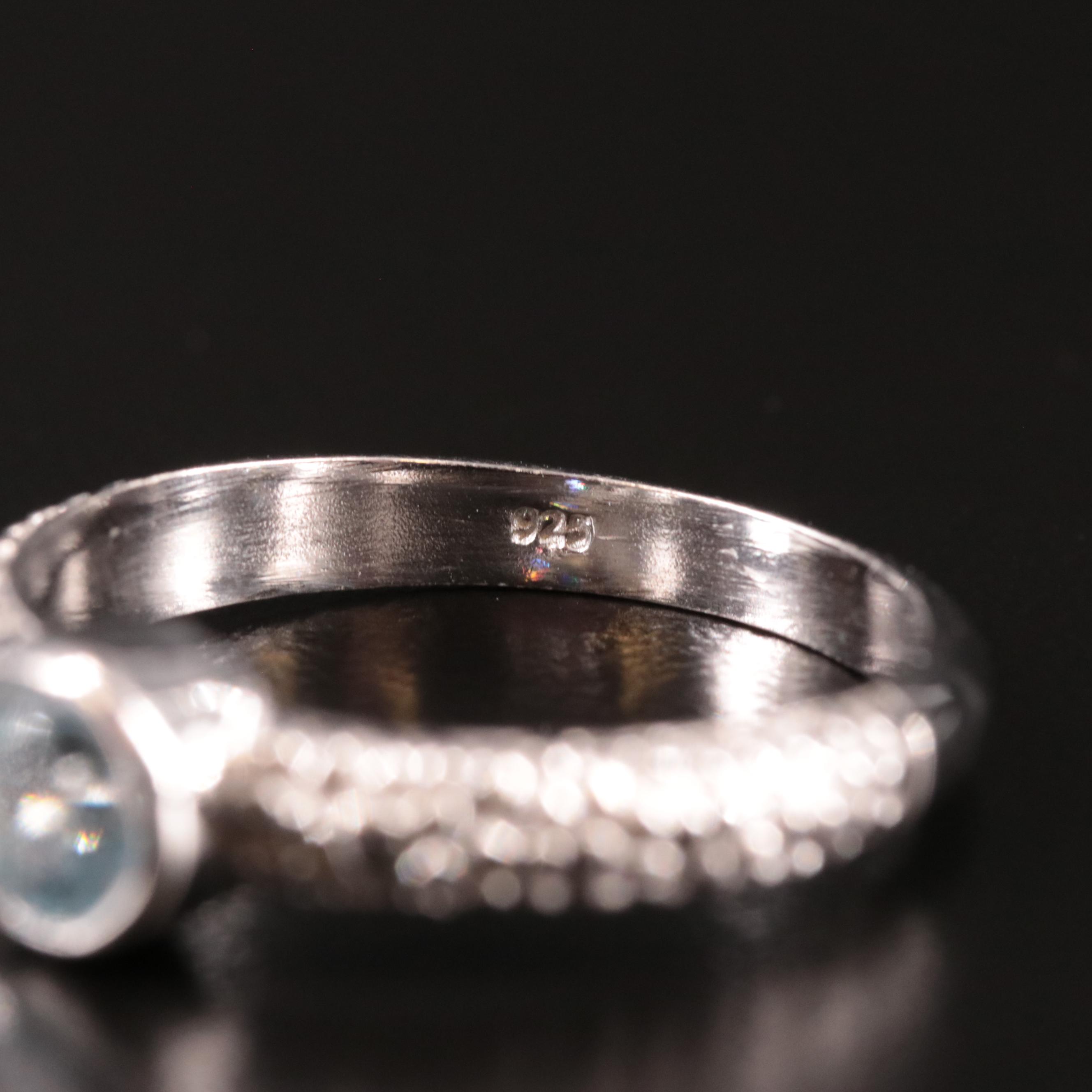 Sterling Blue Topaz Ring