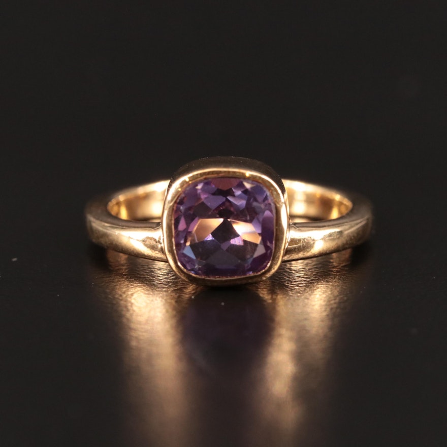 Sterling Amethyst Ring